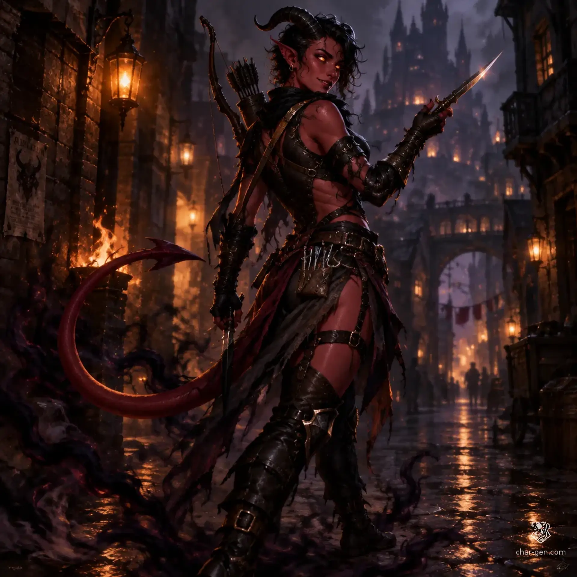 Thembo - AI-generated fantasy Character