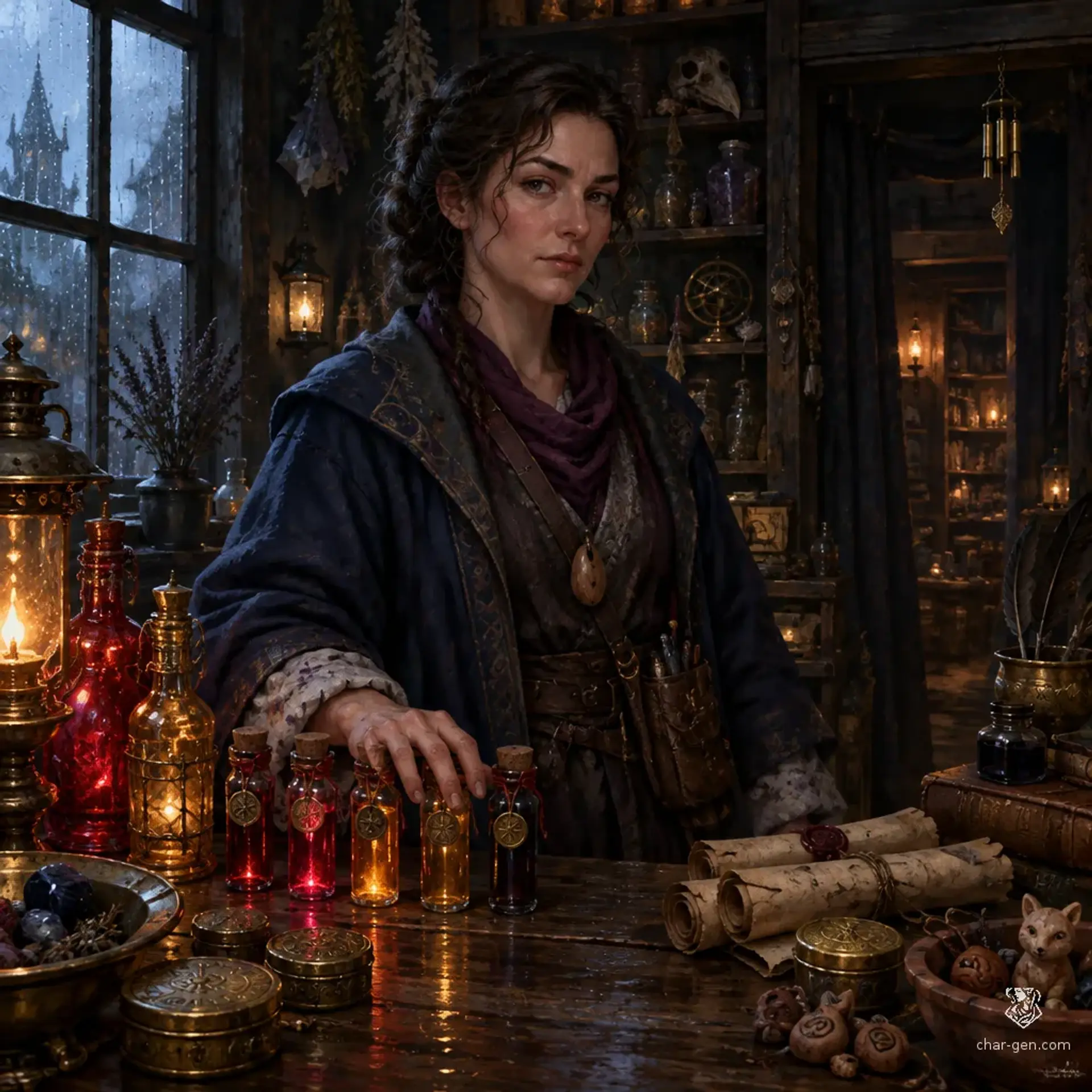 The Rain-Glass Shop