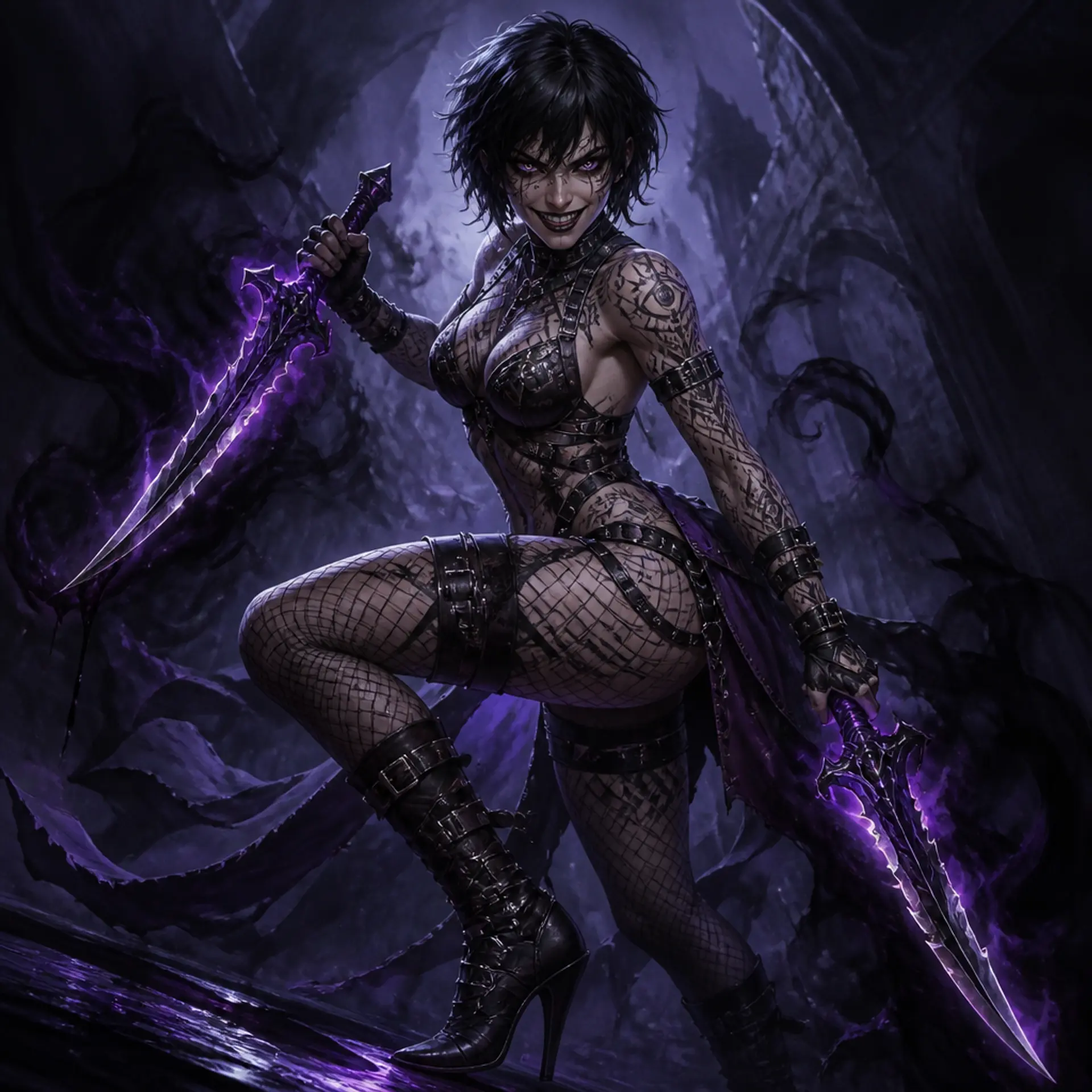 Vespera Vane - AI-generated fantasy Character