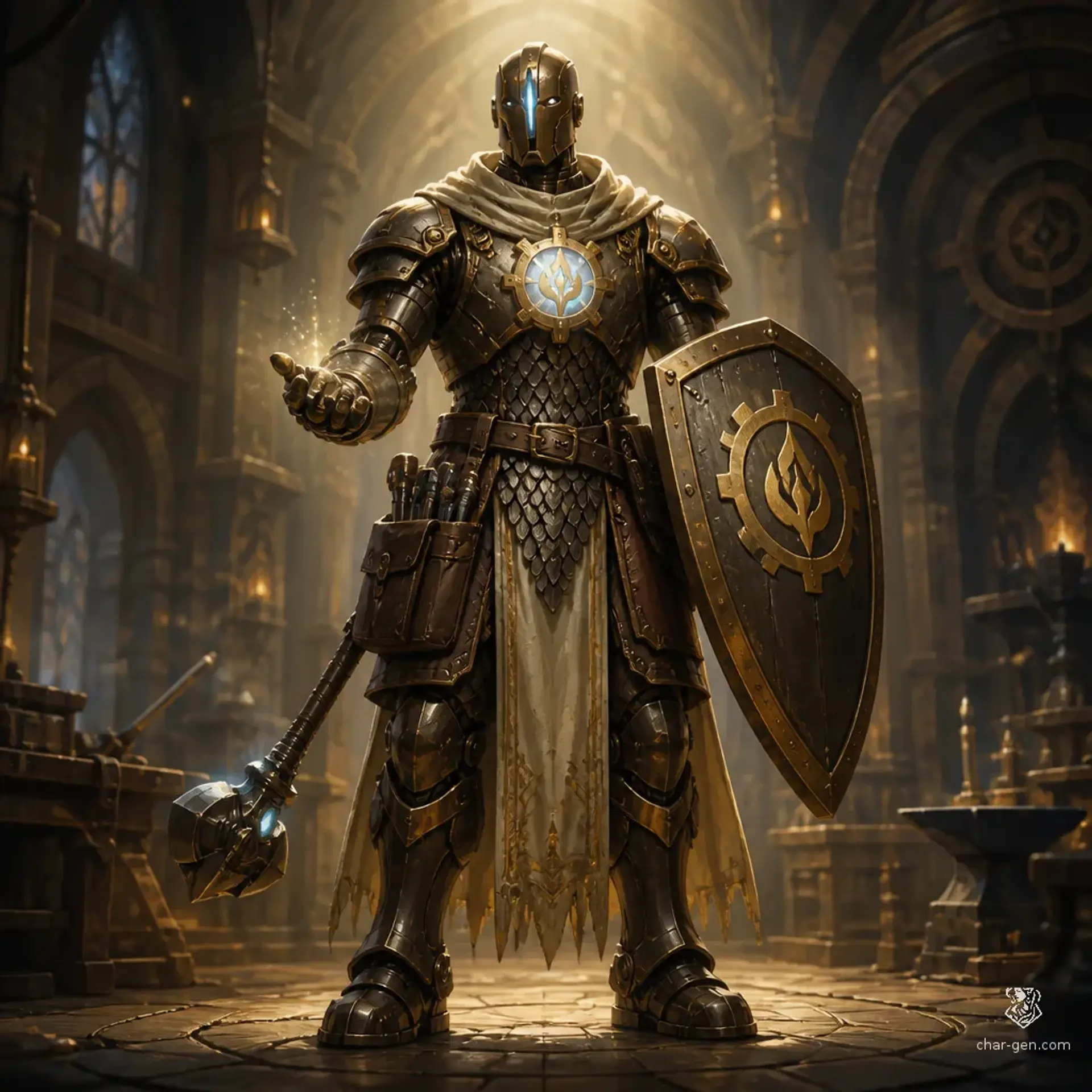 Barakor - AI-generated fantasy Character