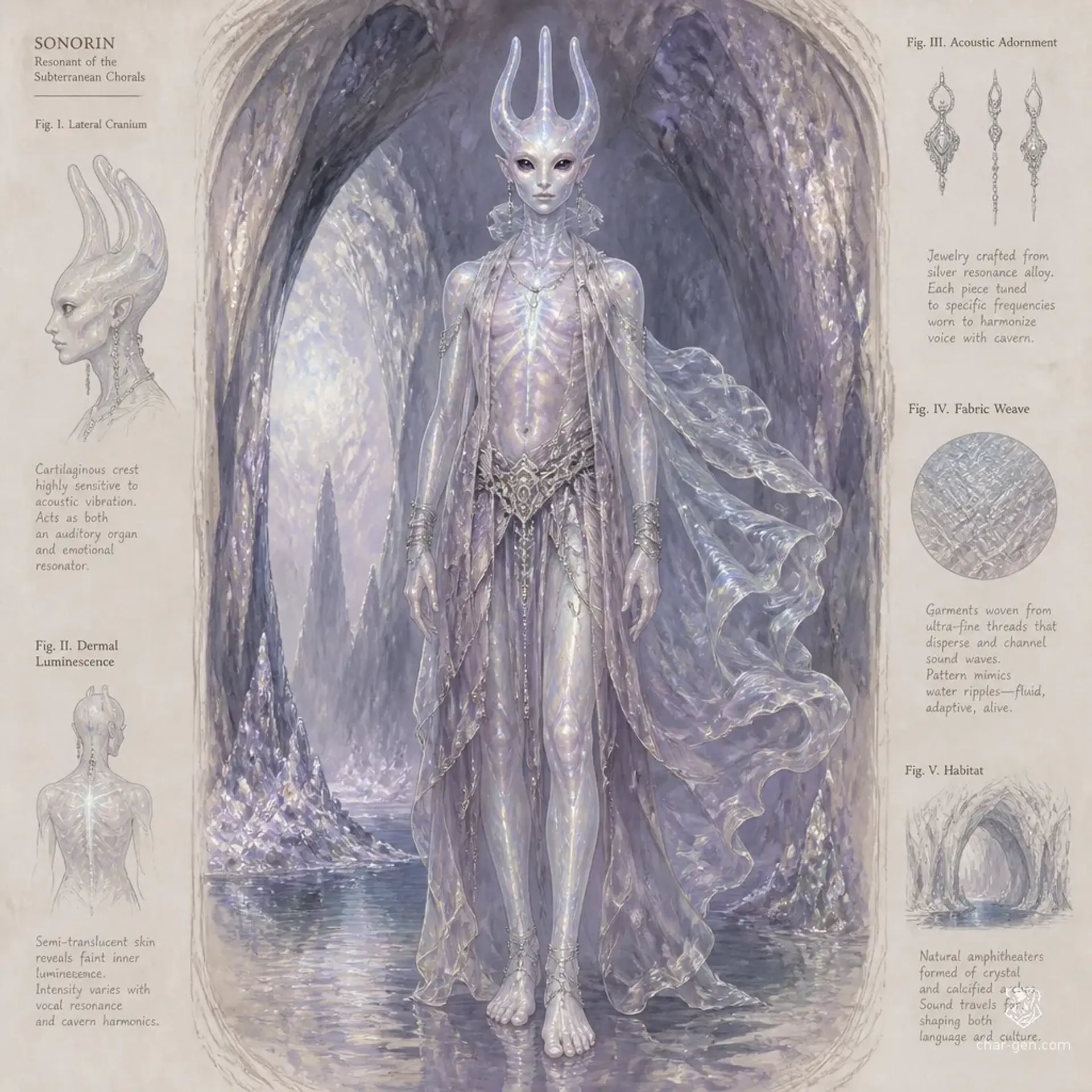 Resonant - AI-generated fantasy Species