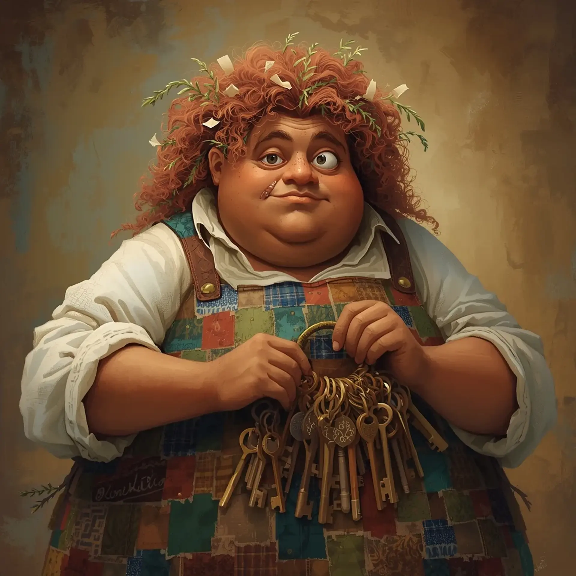 Barnaby Patch Thistlefoot - AI-generated fantasy NPC
