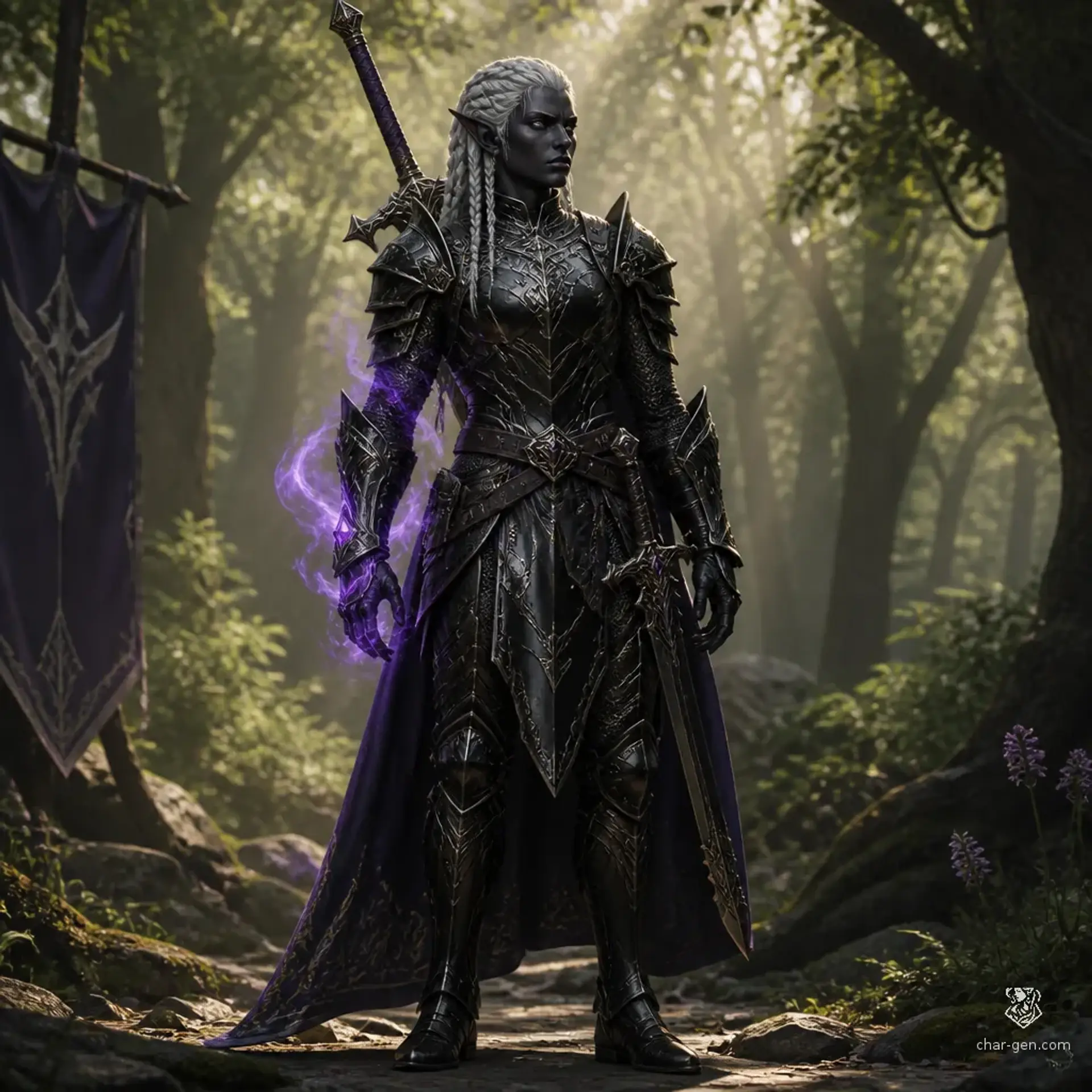 Xalthara Valen - AI-generated fantasy Character