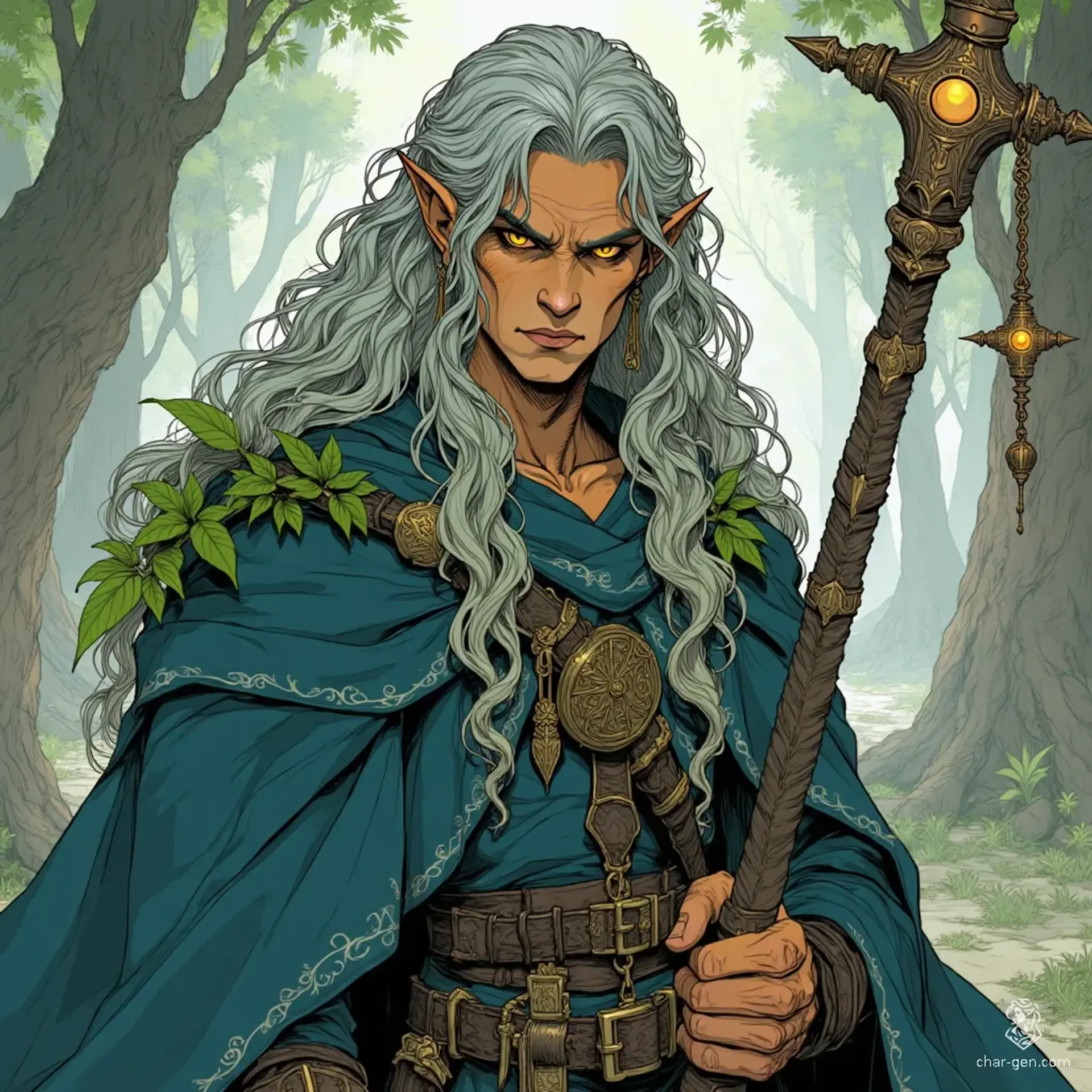 Dr. Xarra Vell - AI-generated fantasy NPC
