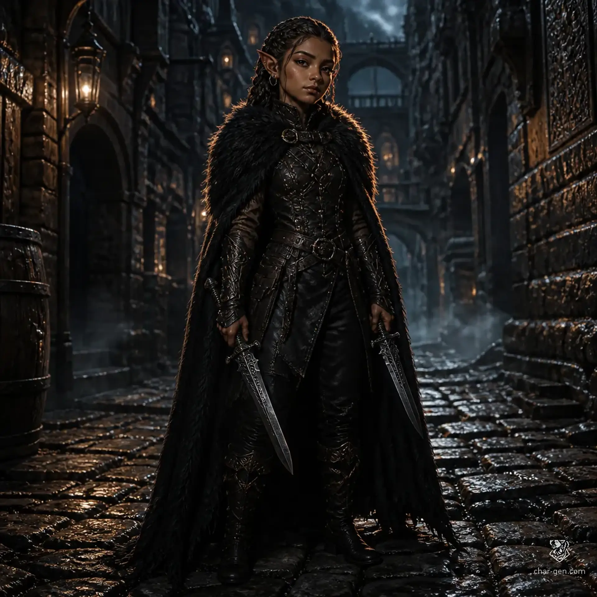 Kali - AI-generated fantasy Character