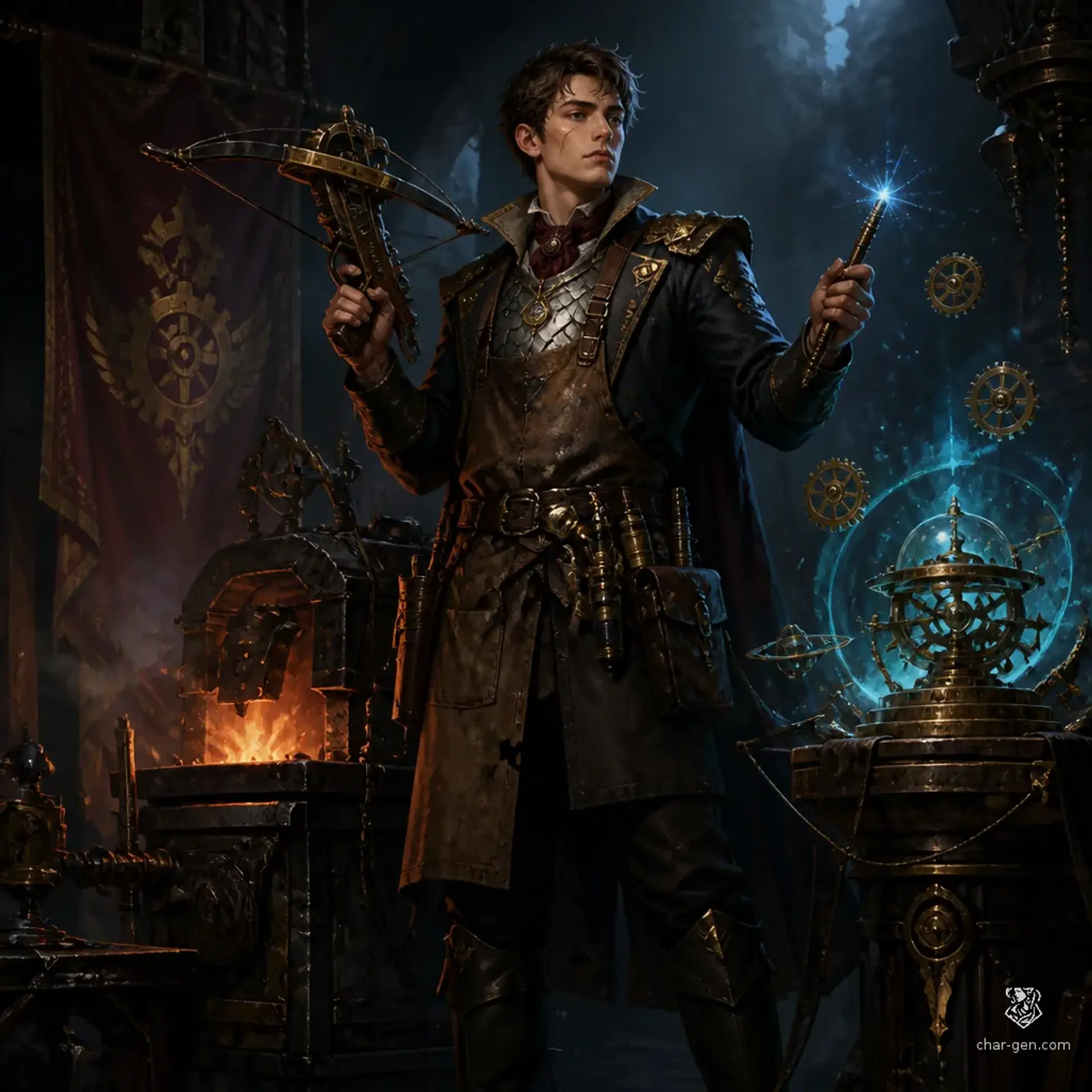 Tomas Werren - AI-generated fantasy Character