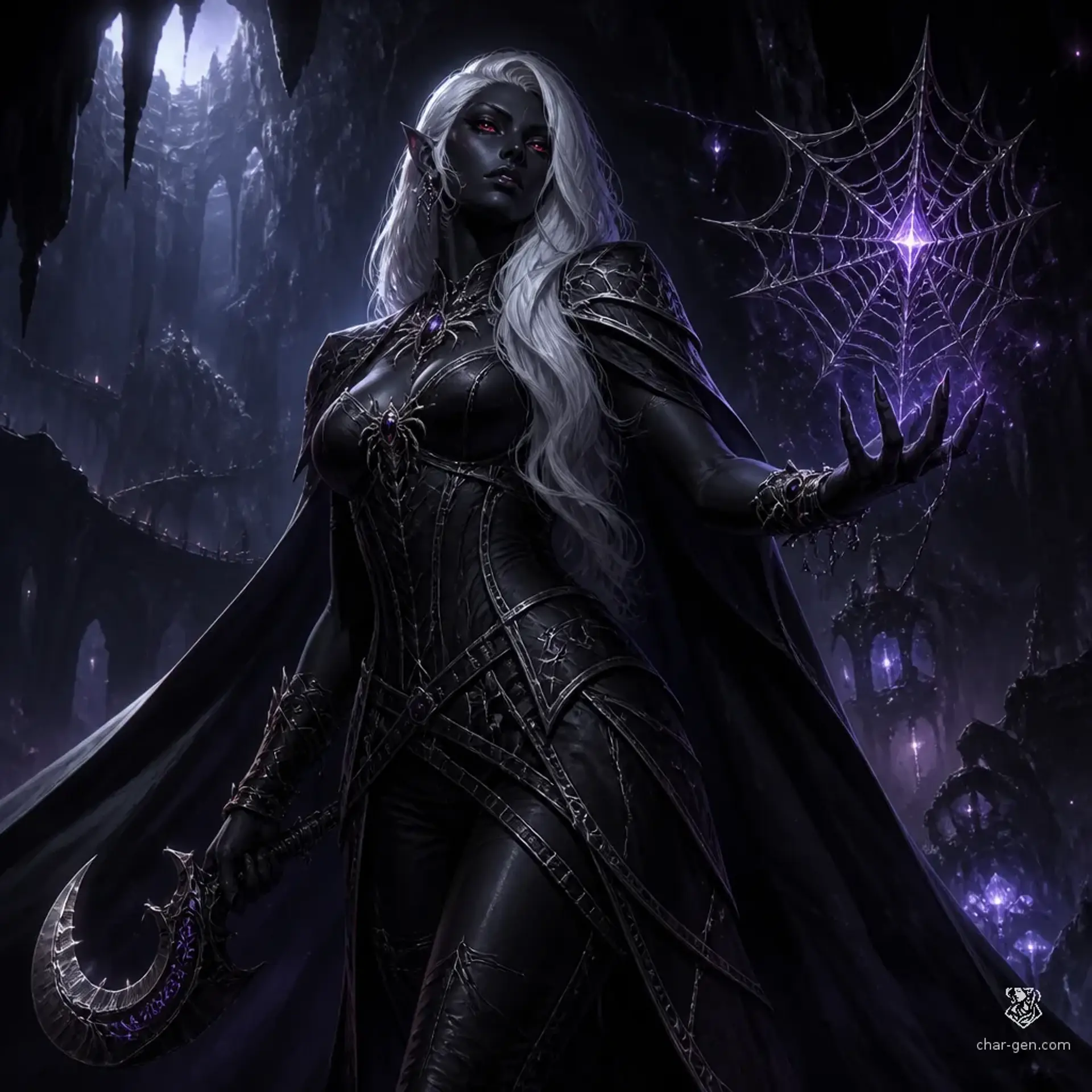 Aurelia Malice - AI-generated fantasy Character