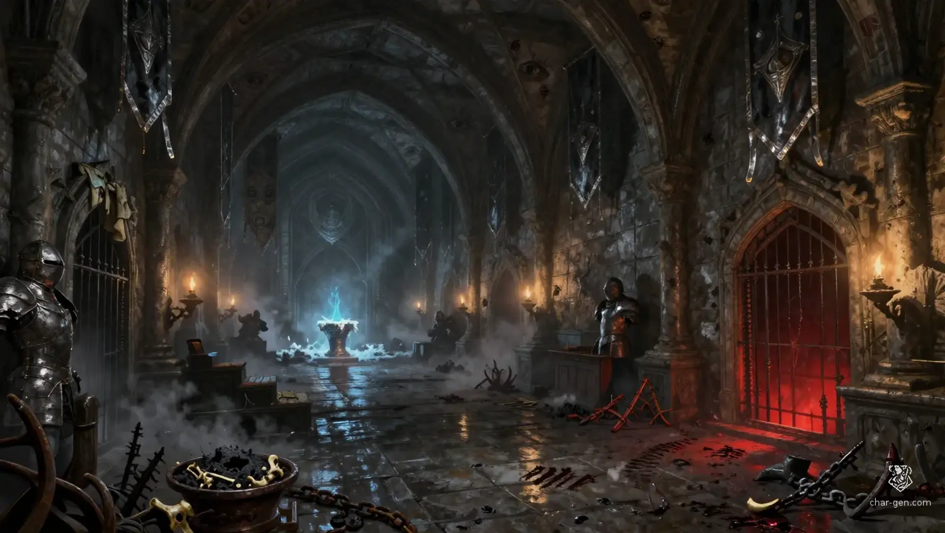 The Black Banner Hall