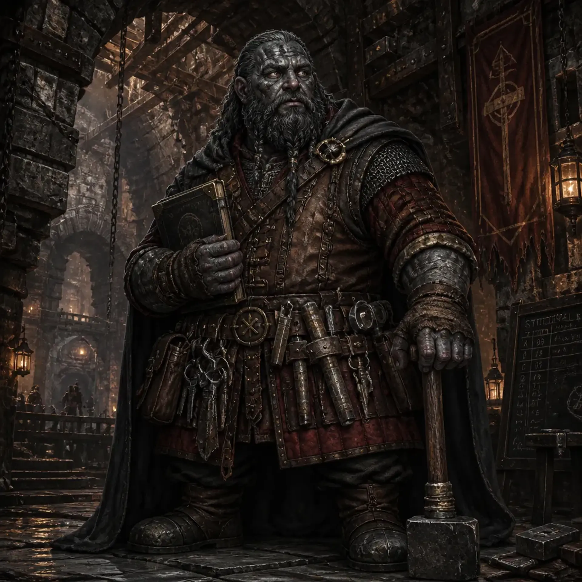 Hesk Stone-Reader, Stationmaster of Narrow Mercy