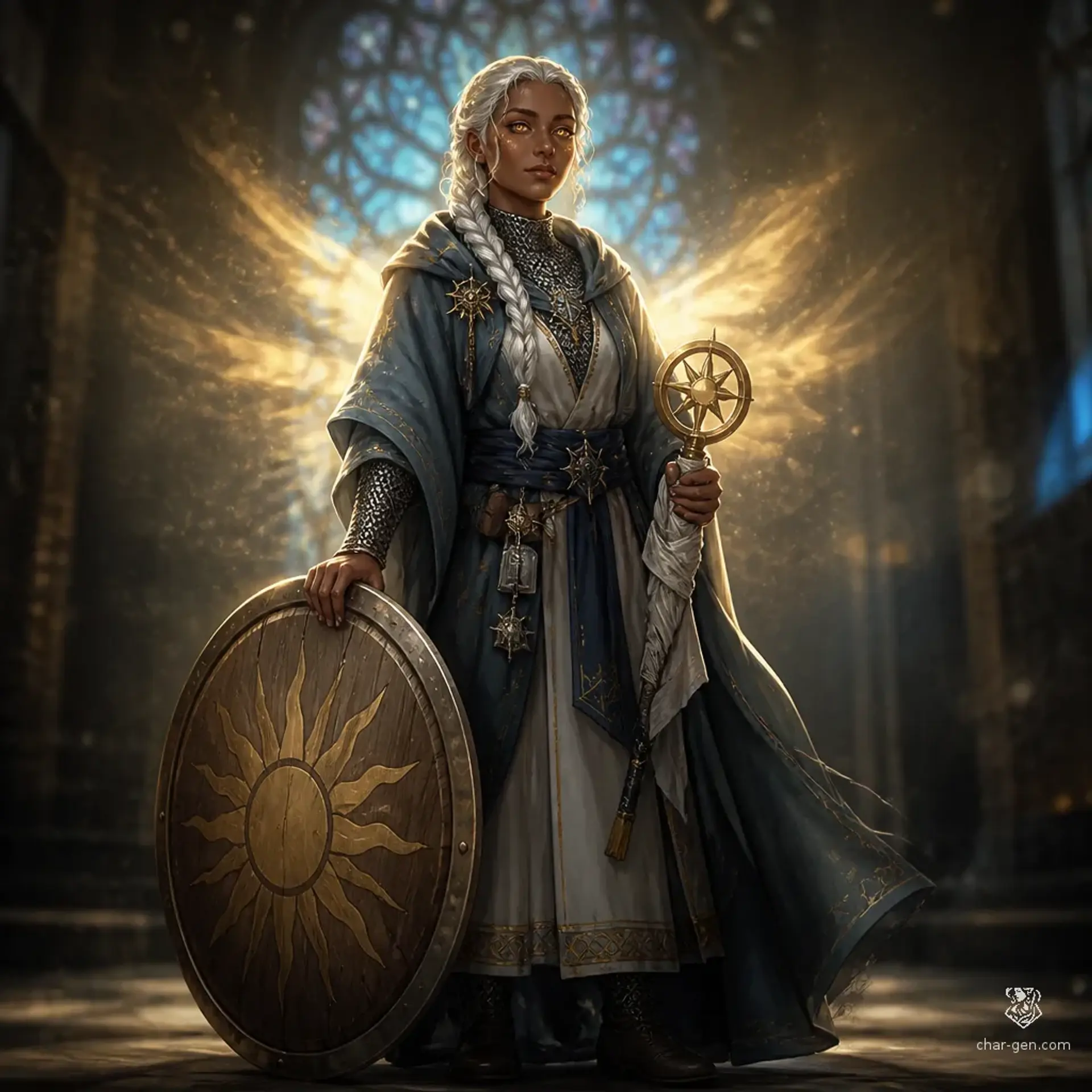 Eska - AI-generated fantasy Character