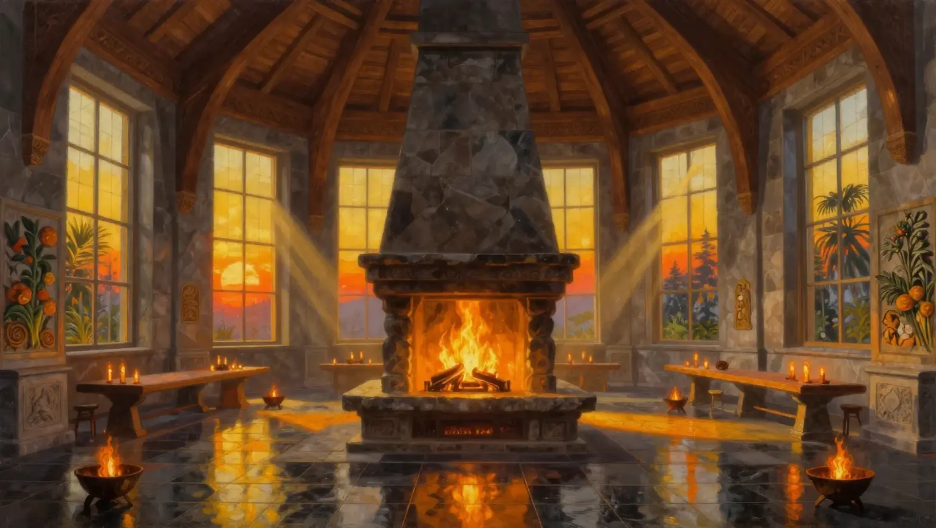 The Highhearth House - AI-generated fantasy Building