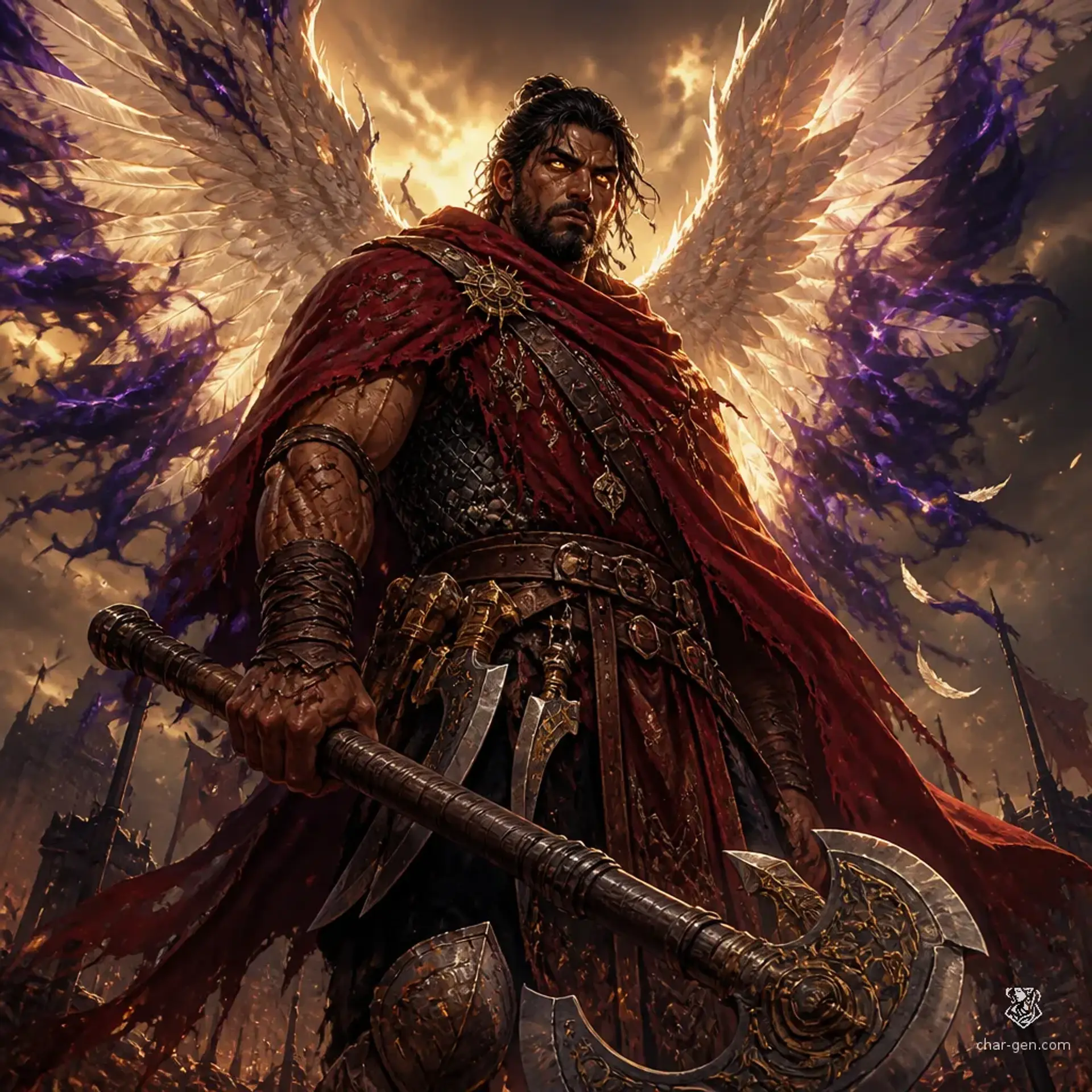 Mizuno Ometeotl - AI-generated fantasy Character