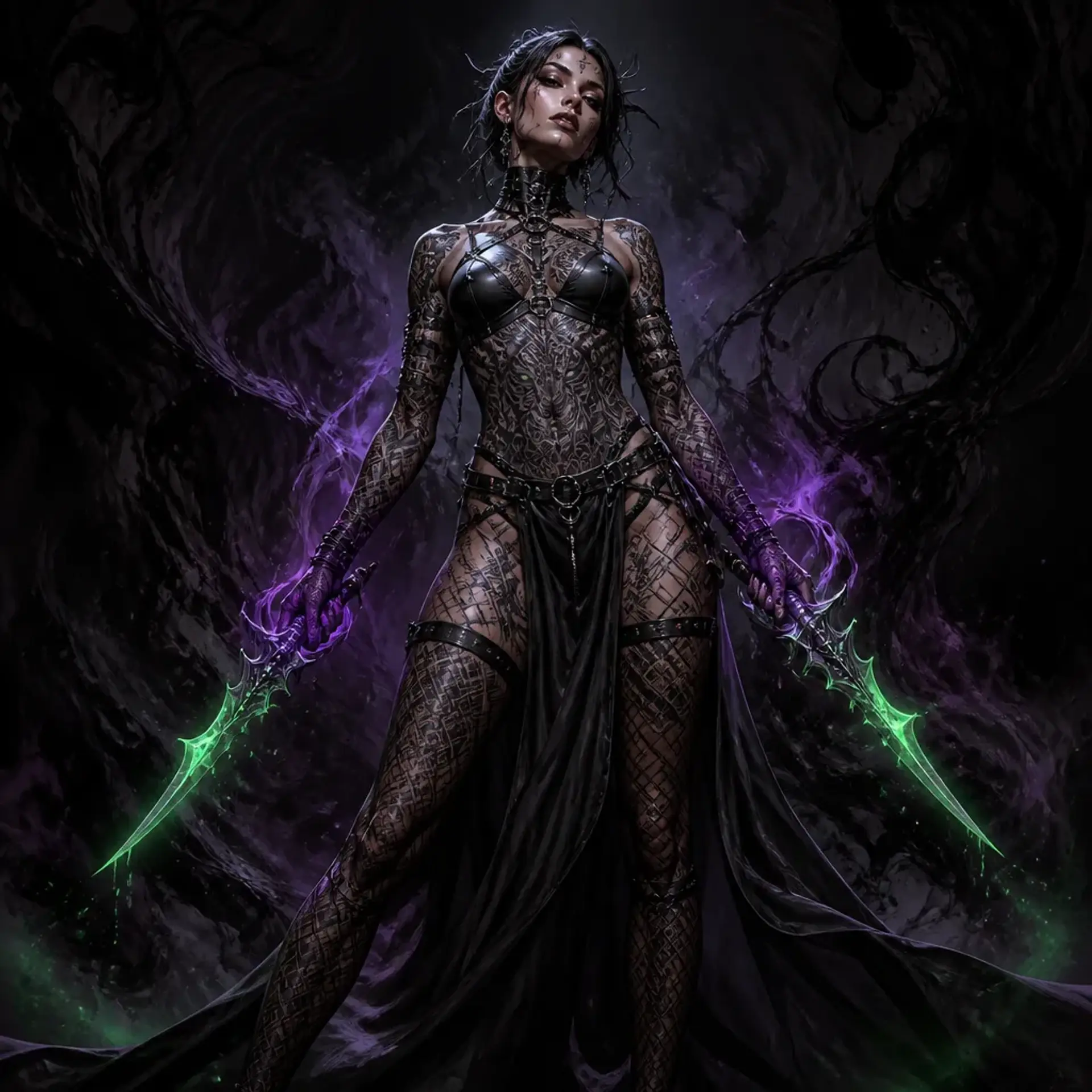 Lyra Vane - AI-generated fantasy Character