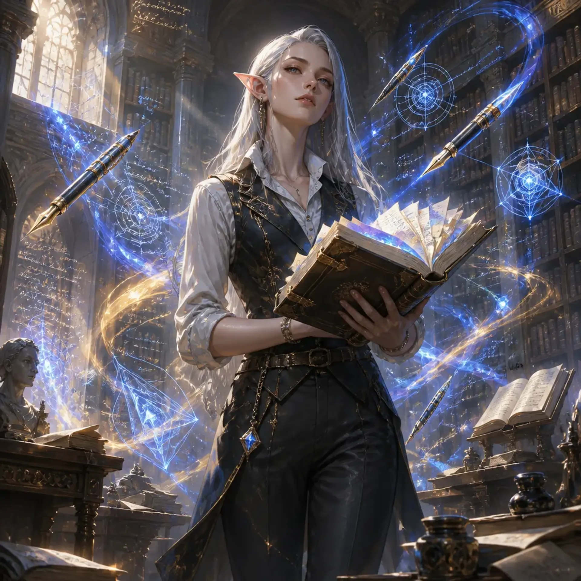 Lysandra - AI-generated fantasy Character