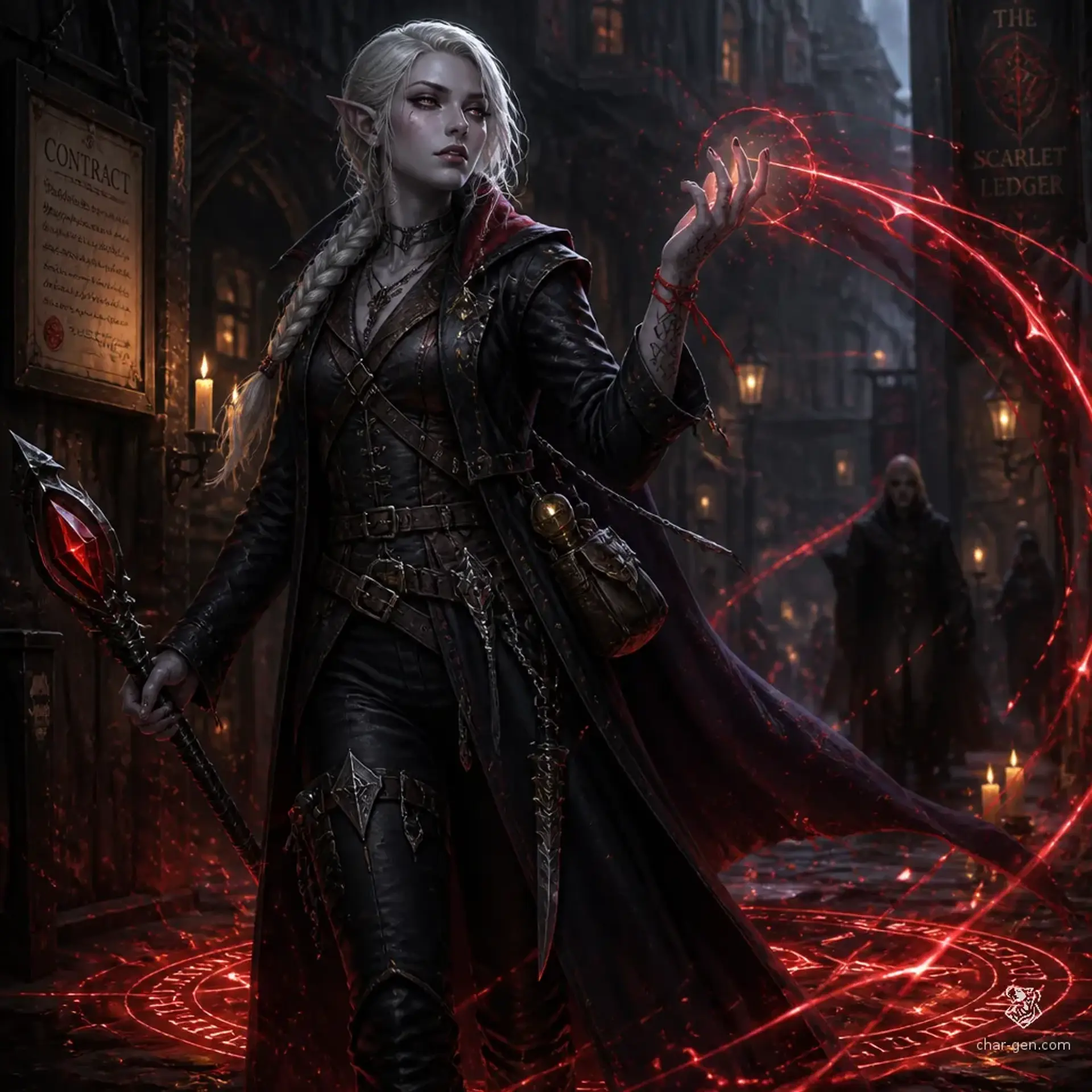 Sheshet Orsul - AI-generated fantasy Character