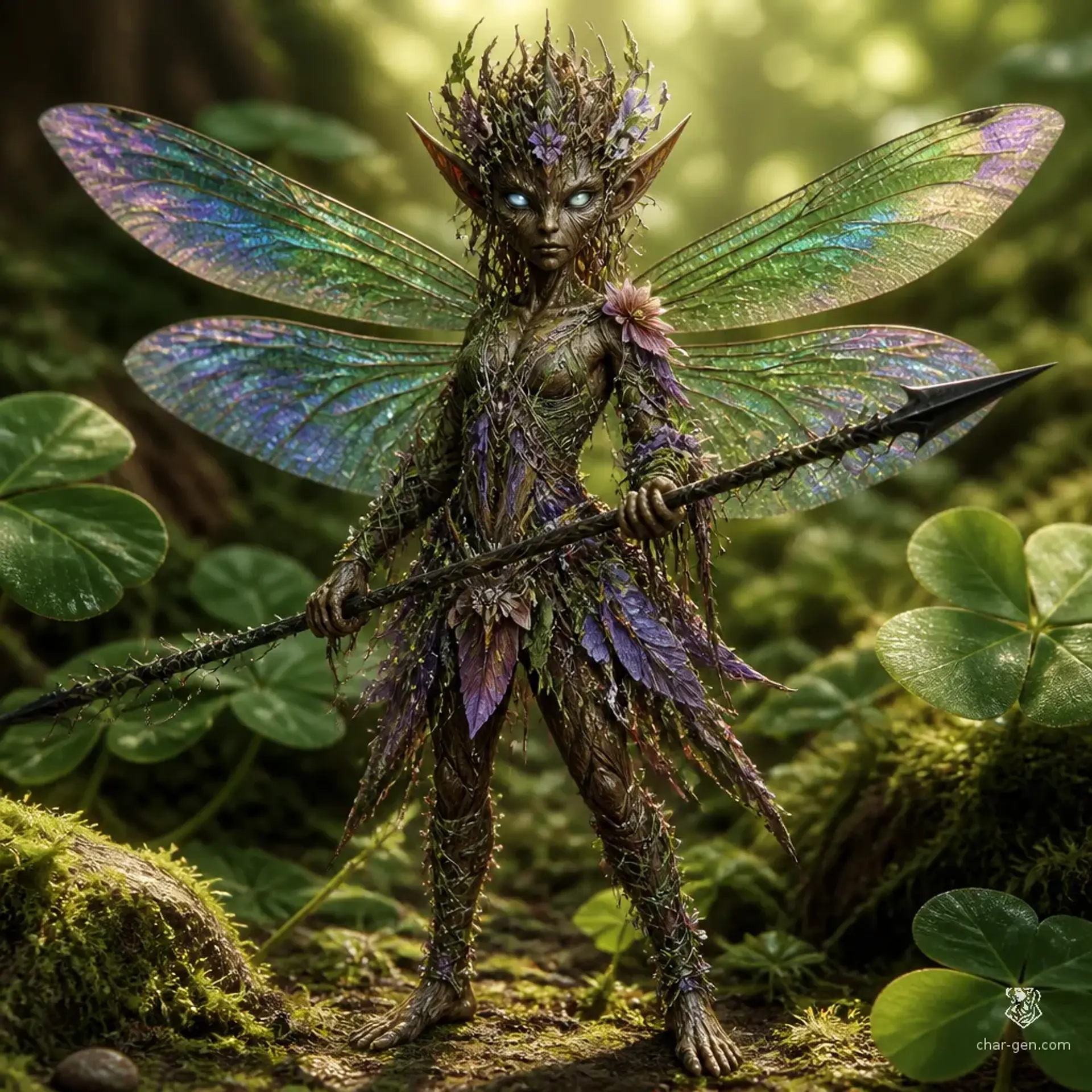 Silvenfey - AI-generated fantasy Species