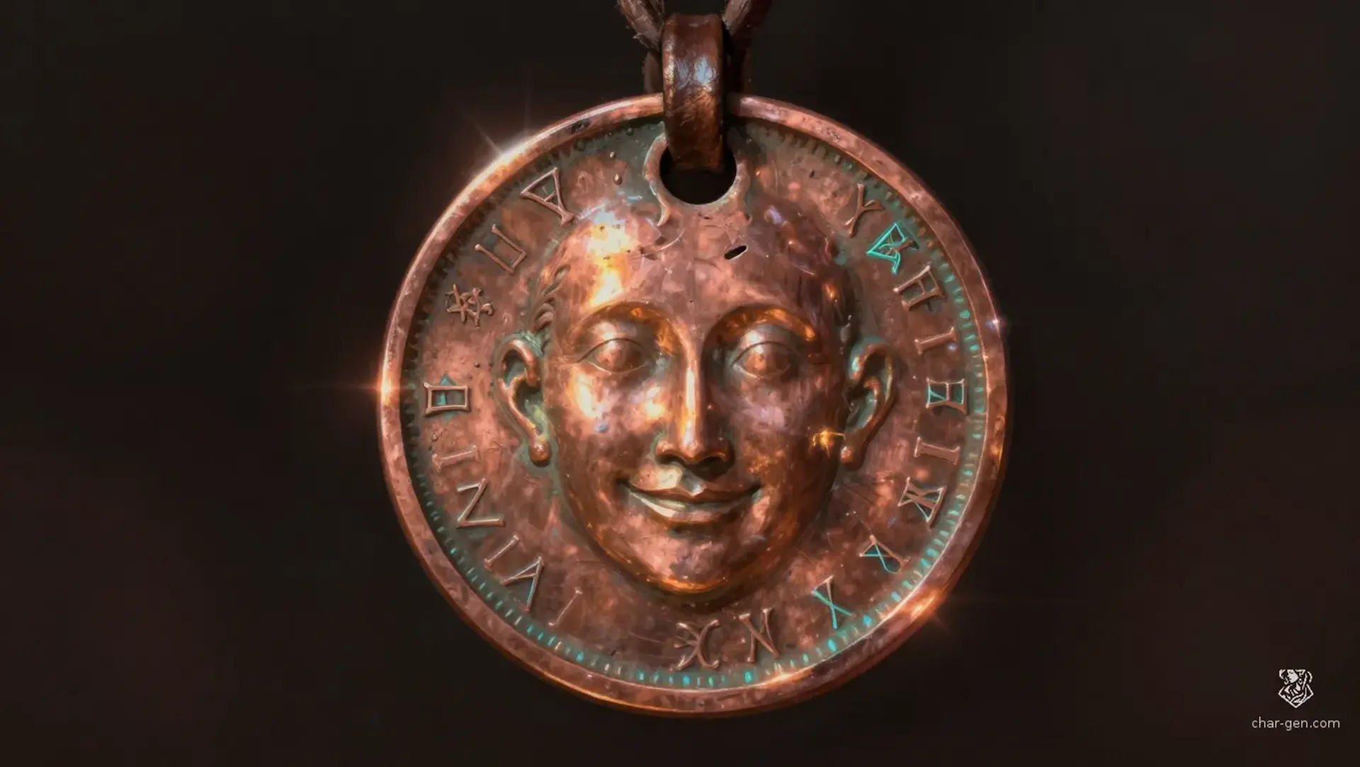 The Lucky Coin - AI-generated fantasy Magic Item