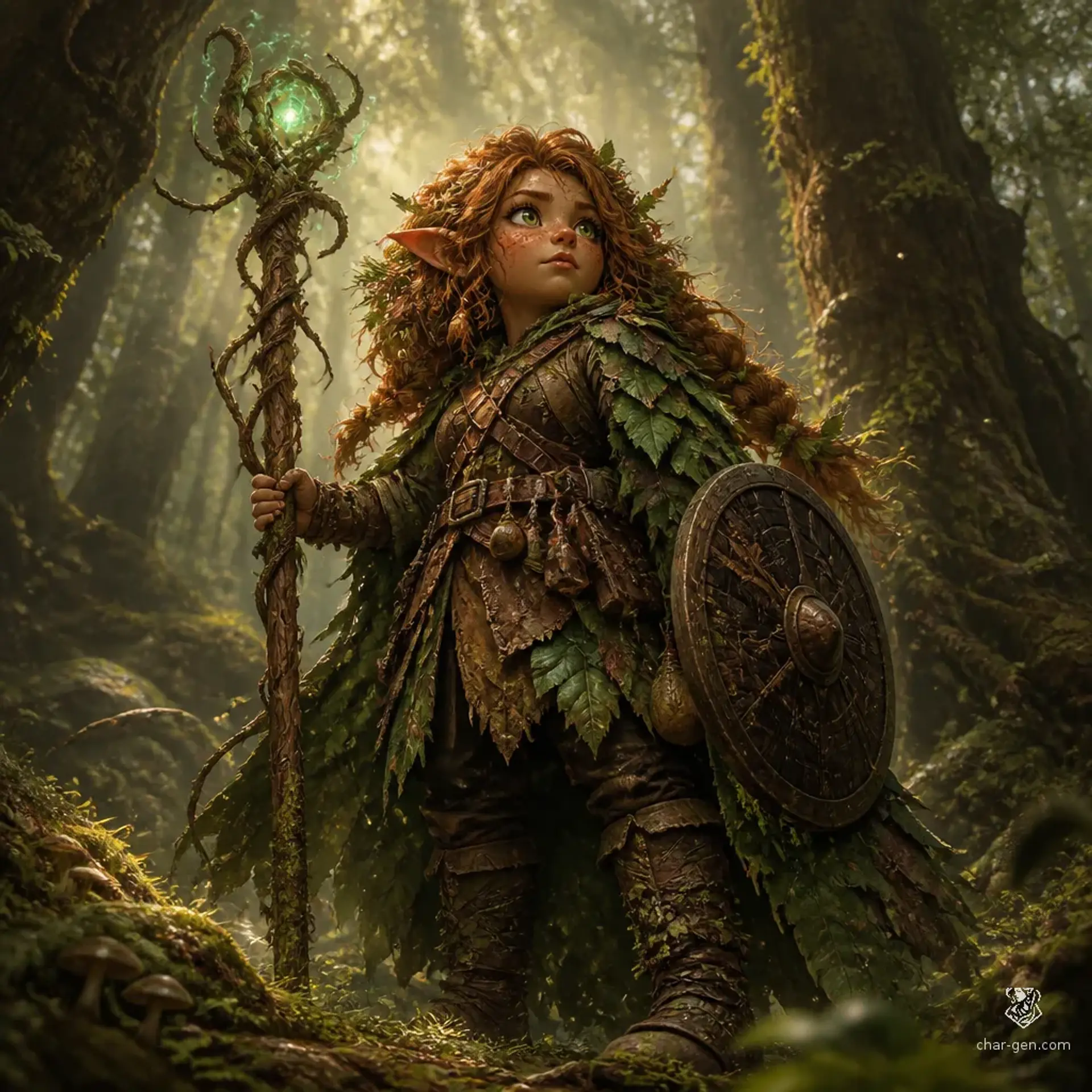 Owena - AI-generated fantasy Character