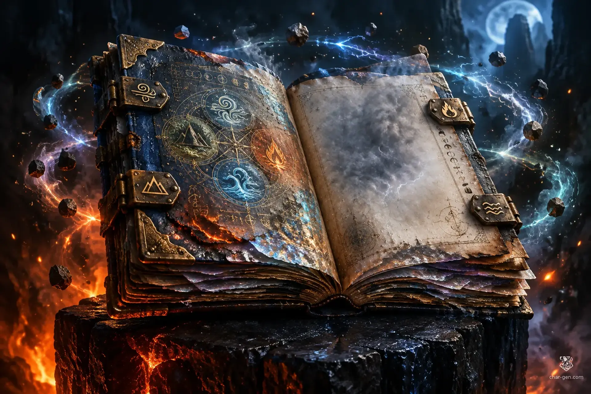 The Fourfold Storm Folio