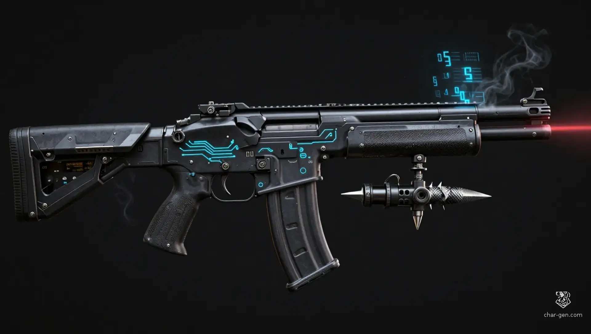 X-12 Tactical Apex 'Vanquisher' - AI-generated fantasy Magic Item