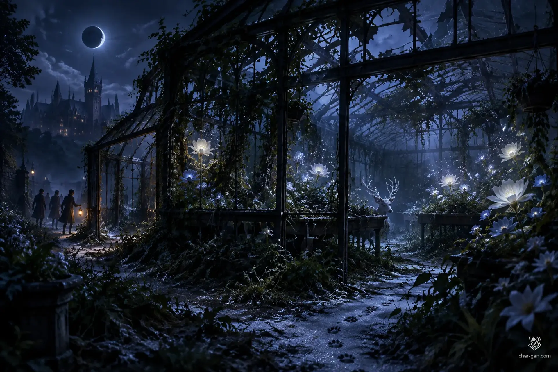 The Moon-Bloom Greenhouse