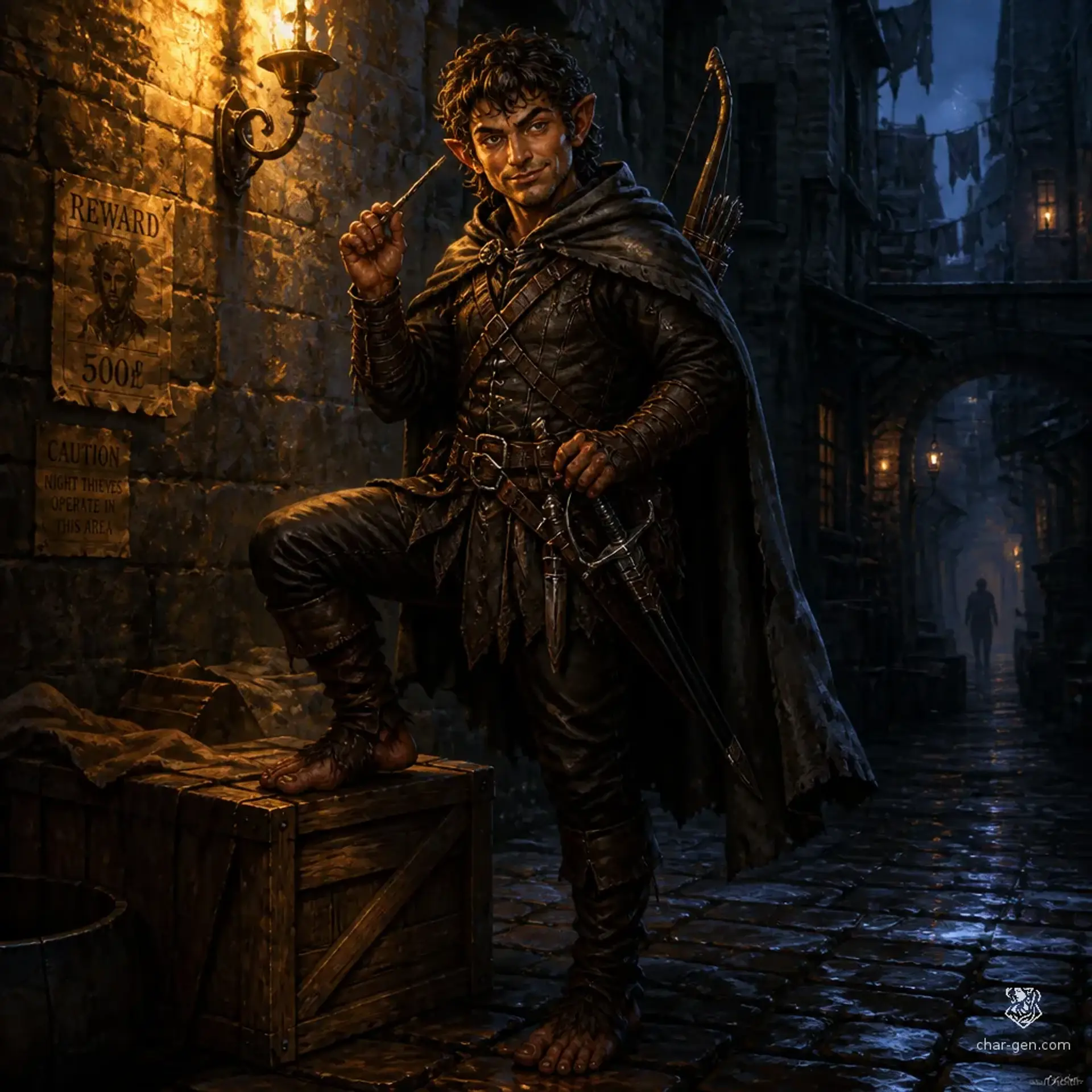Perrin Bramblewick - AI-generated fantasy Character