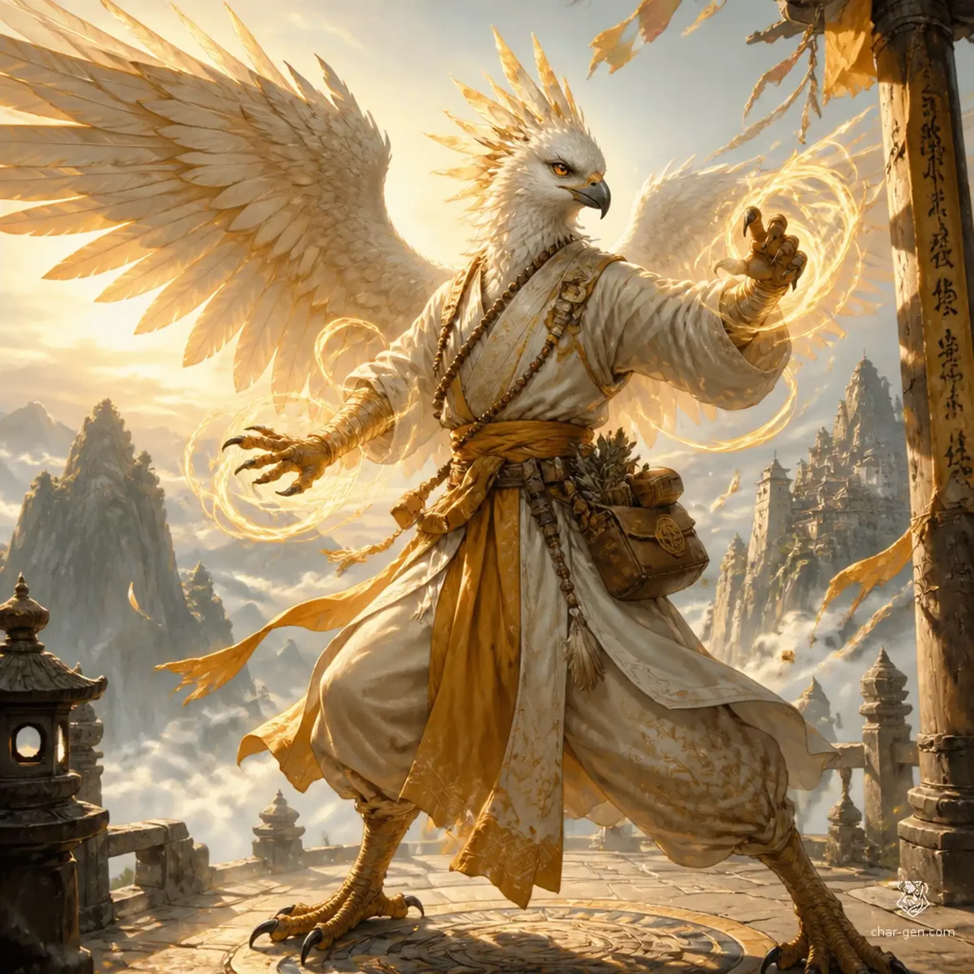 Yrrk - AI-generated fantasy Character