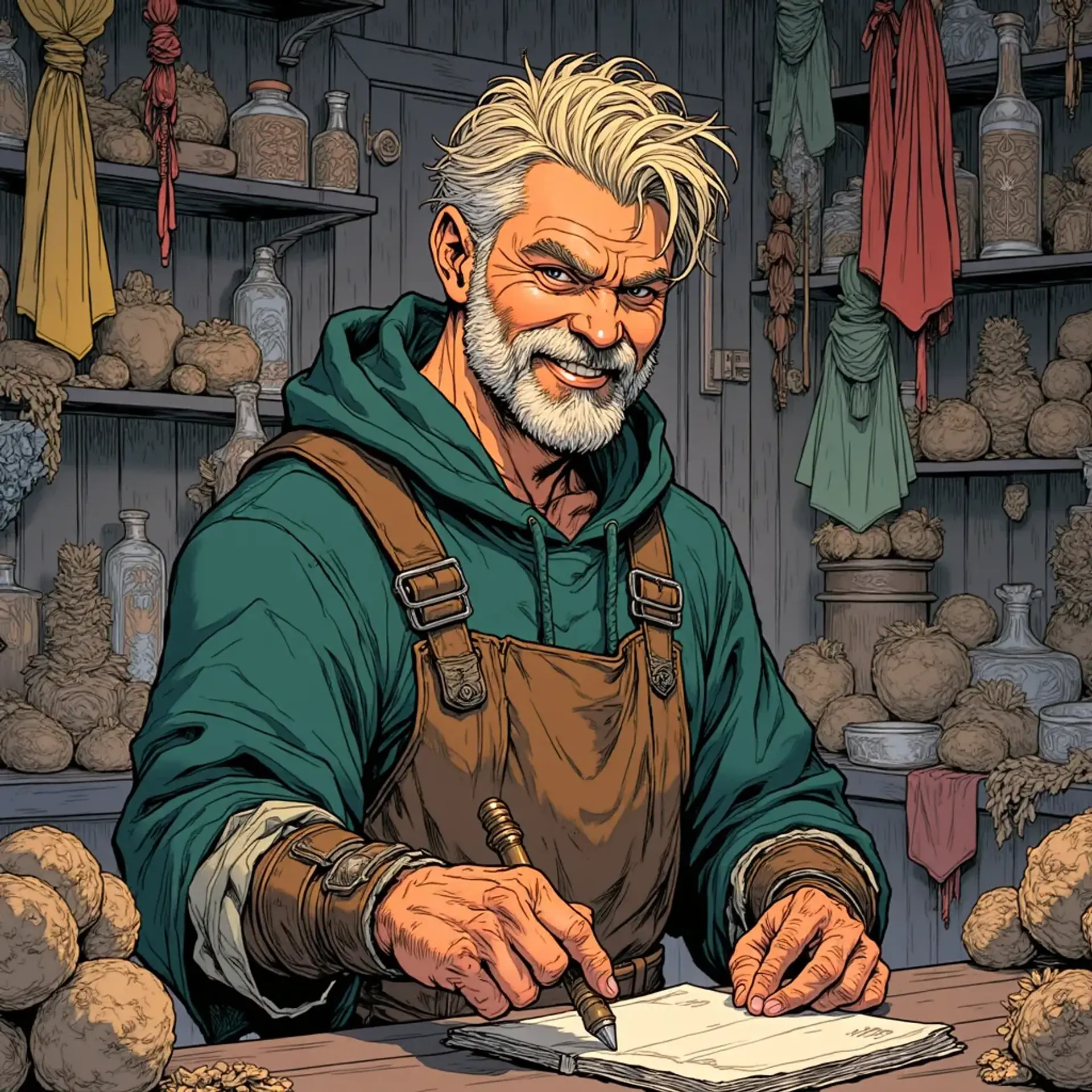 Willowbrook's Wares - AI-generated fantasy Shop