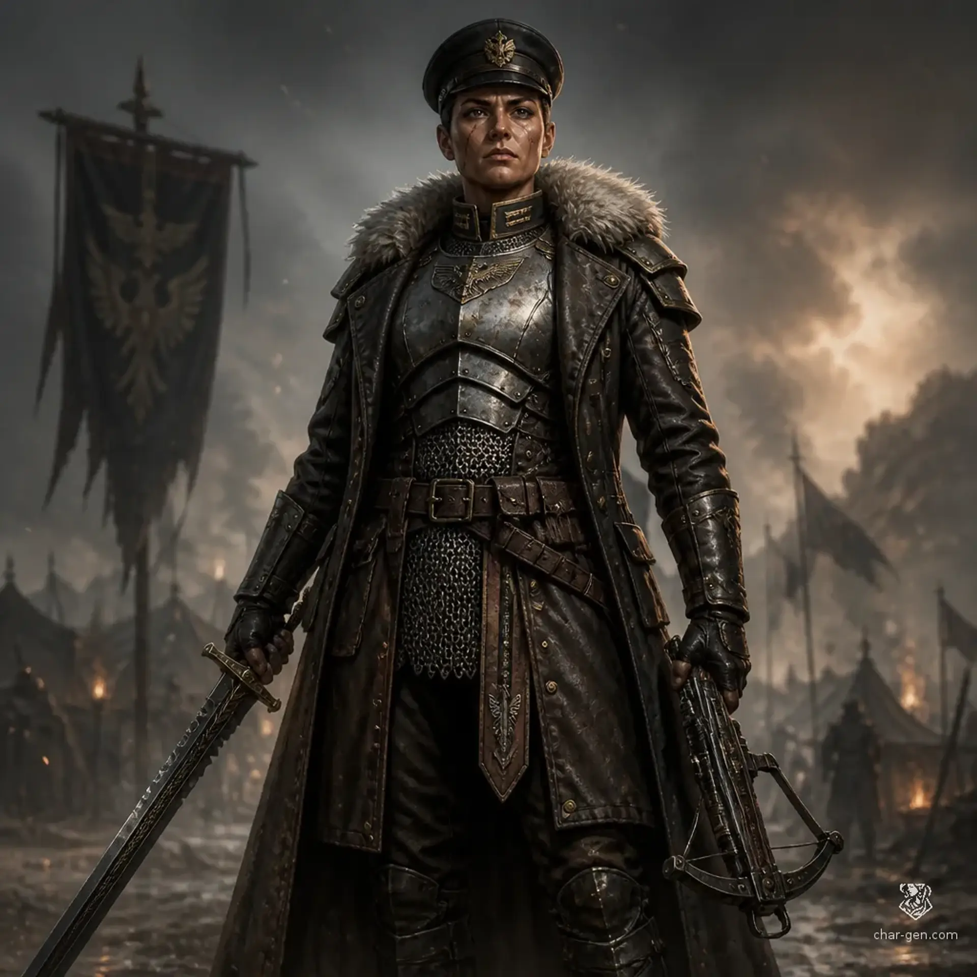 Entranzia Graves - AI-generated fantasy Character