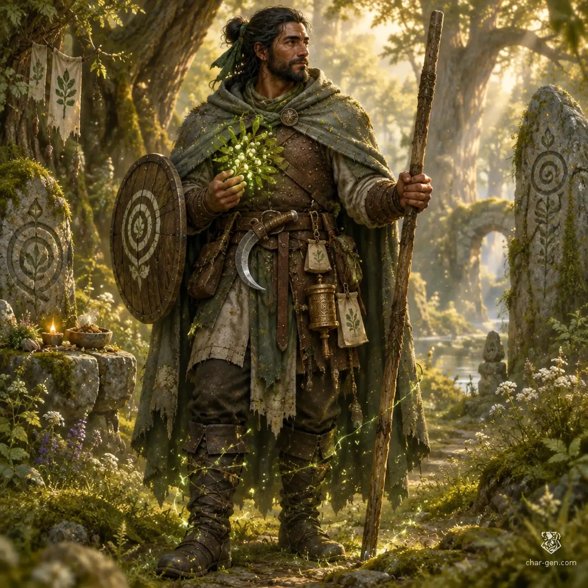 Geegru - AI-generated fantasy Character
