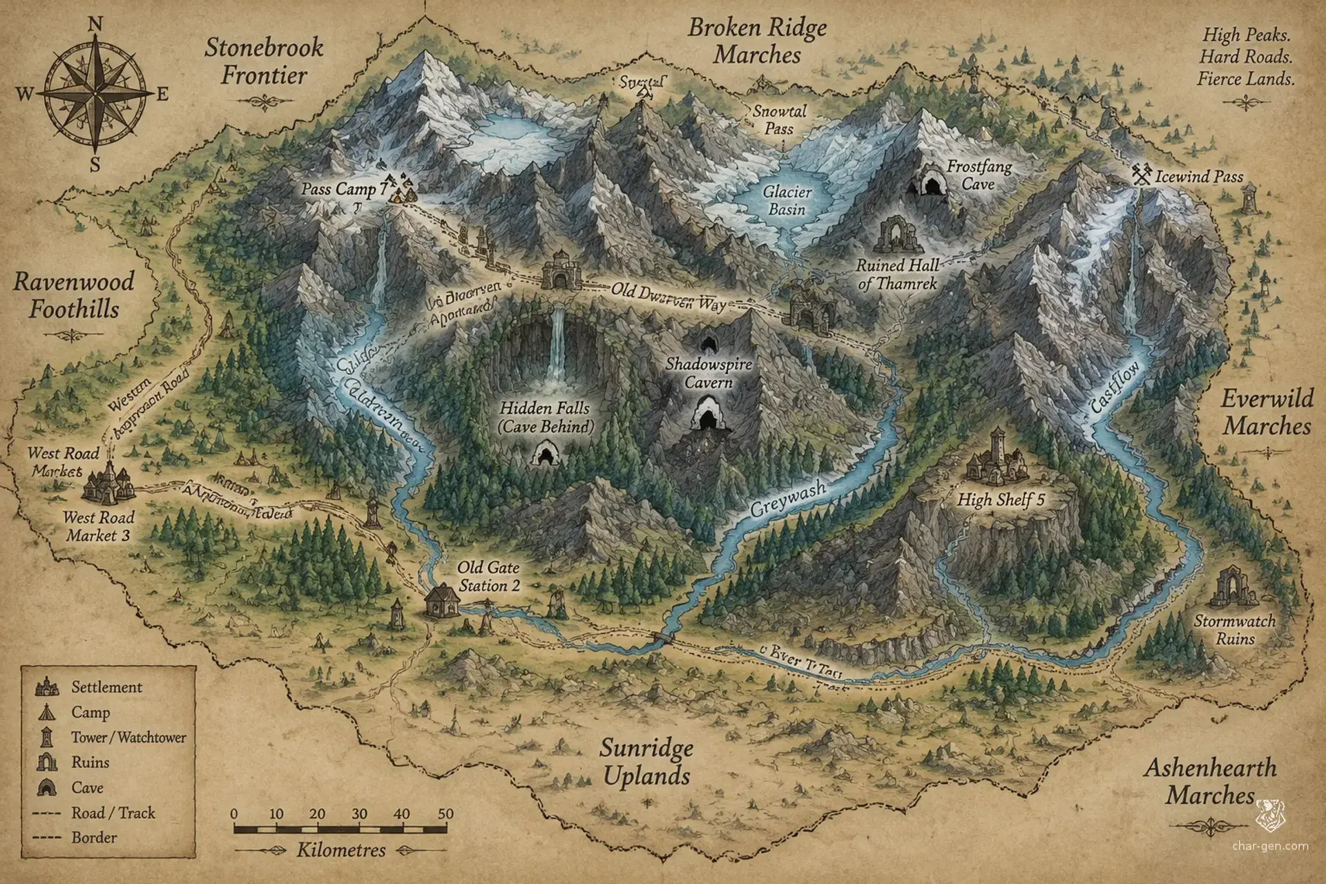 The Misty Mountains