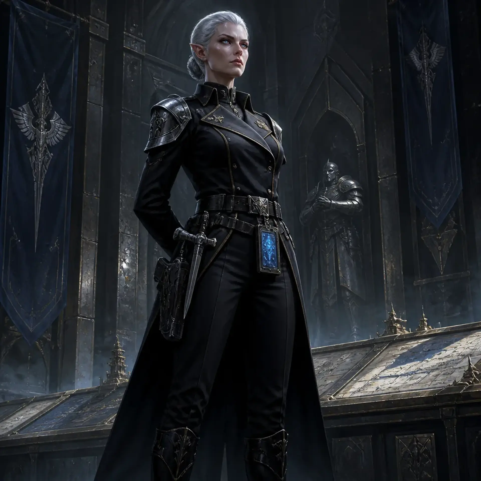 Vynessa - AI-generated fantasy Character