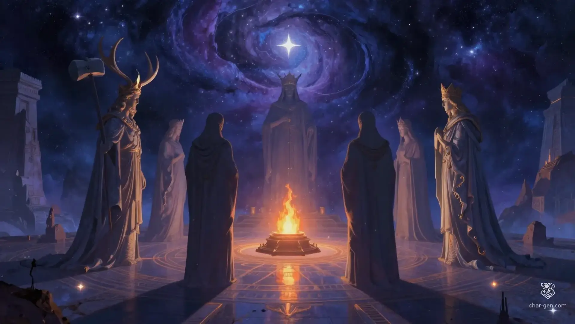 The Sixfold Hearth-Bond
