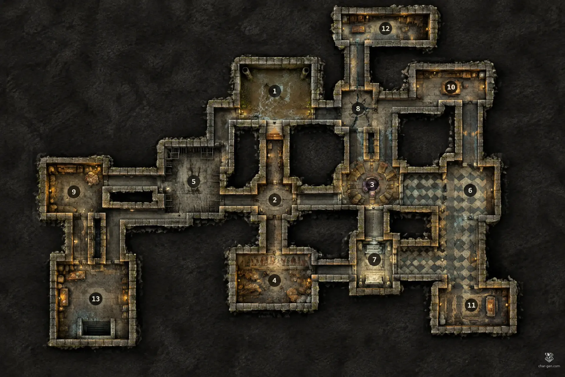 Keep Below Temple