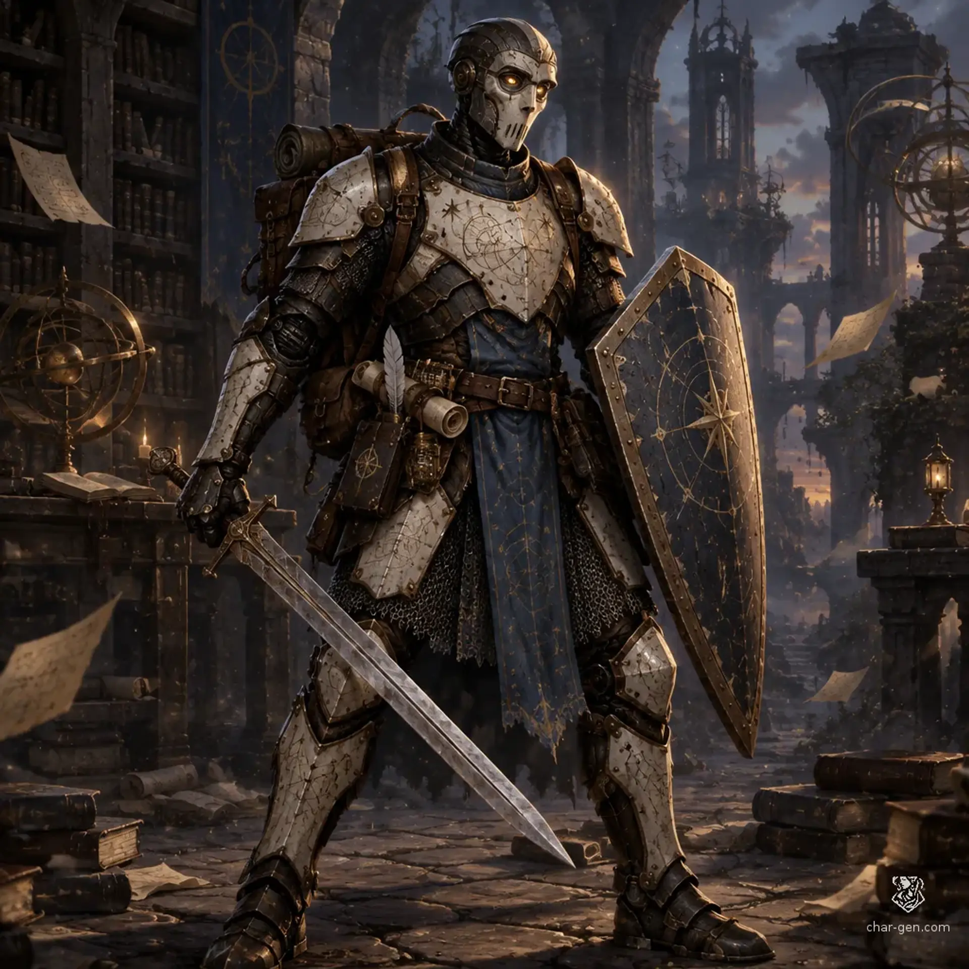 Katek - AI-generated fantasy Character