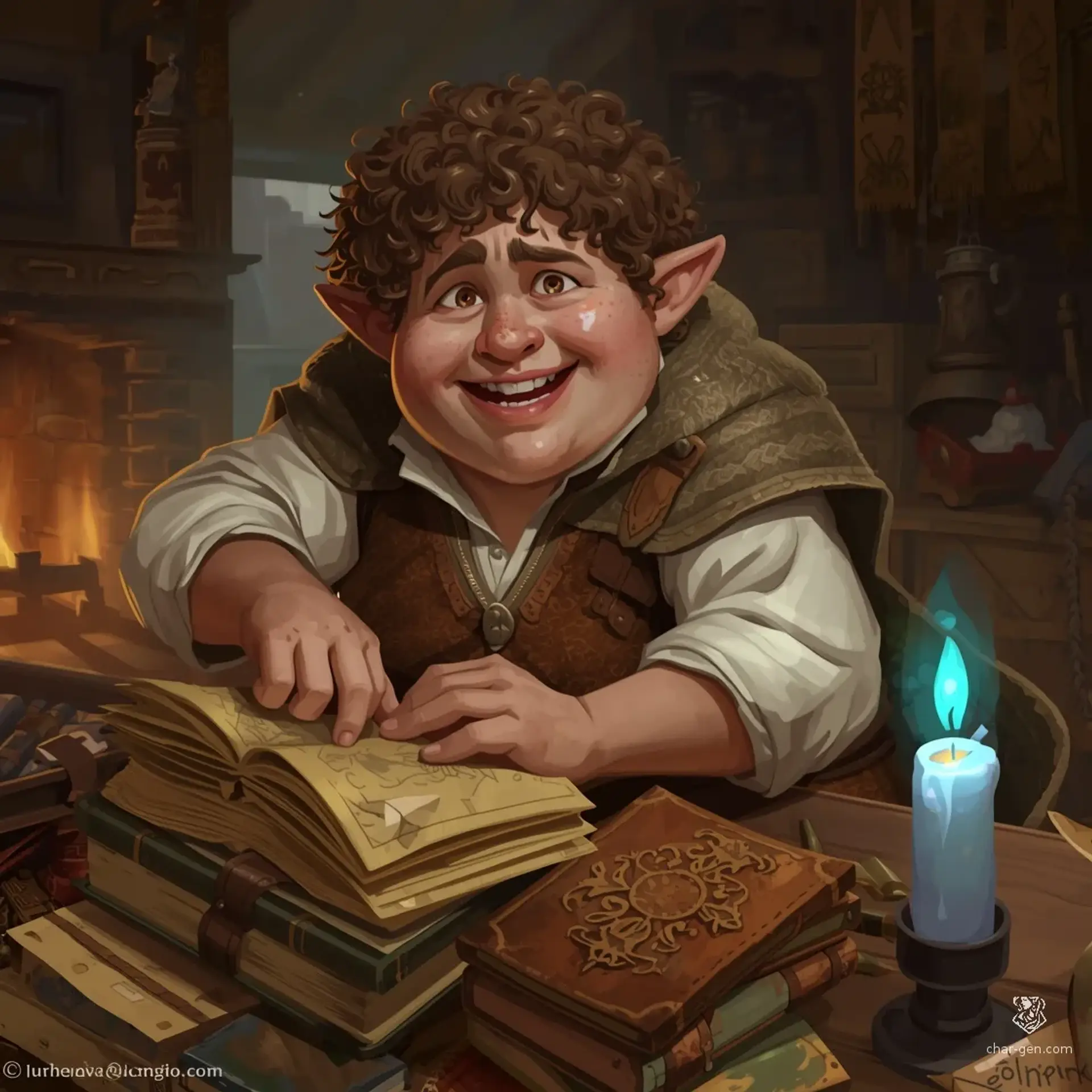 The Hearth and Hoard - AI-generated fantasy Shop