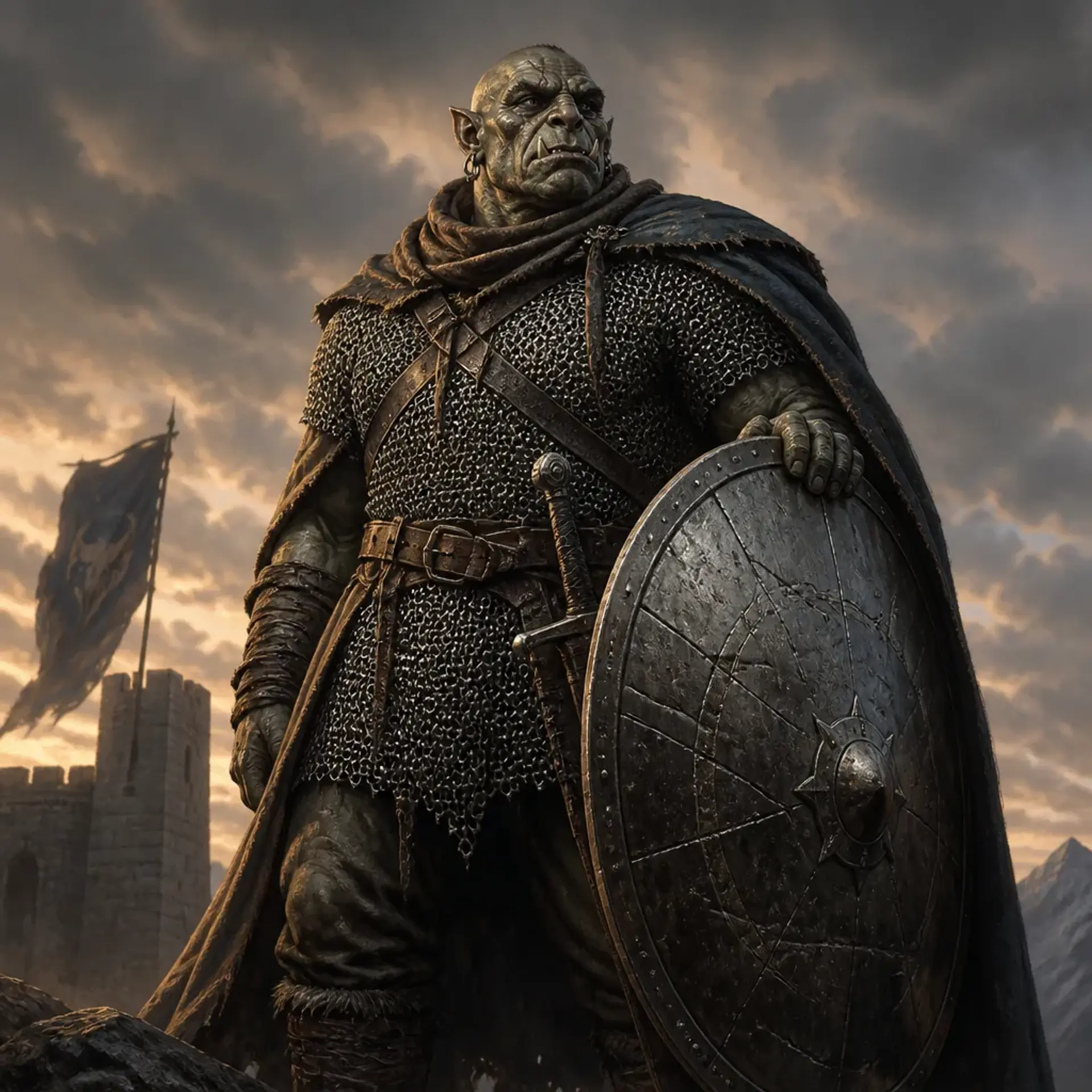 Gorvak Stonejaw - AI-generated fantasy Character