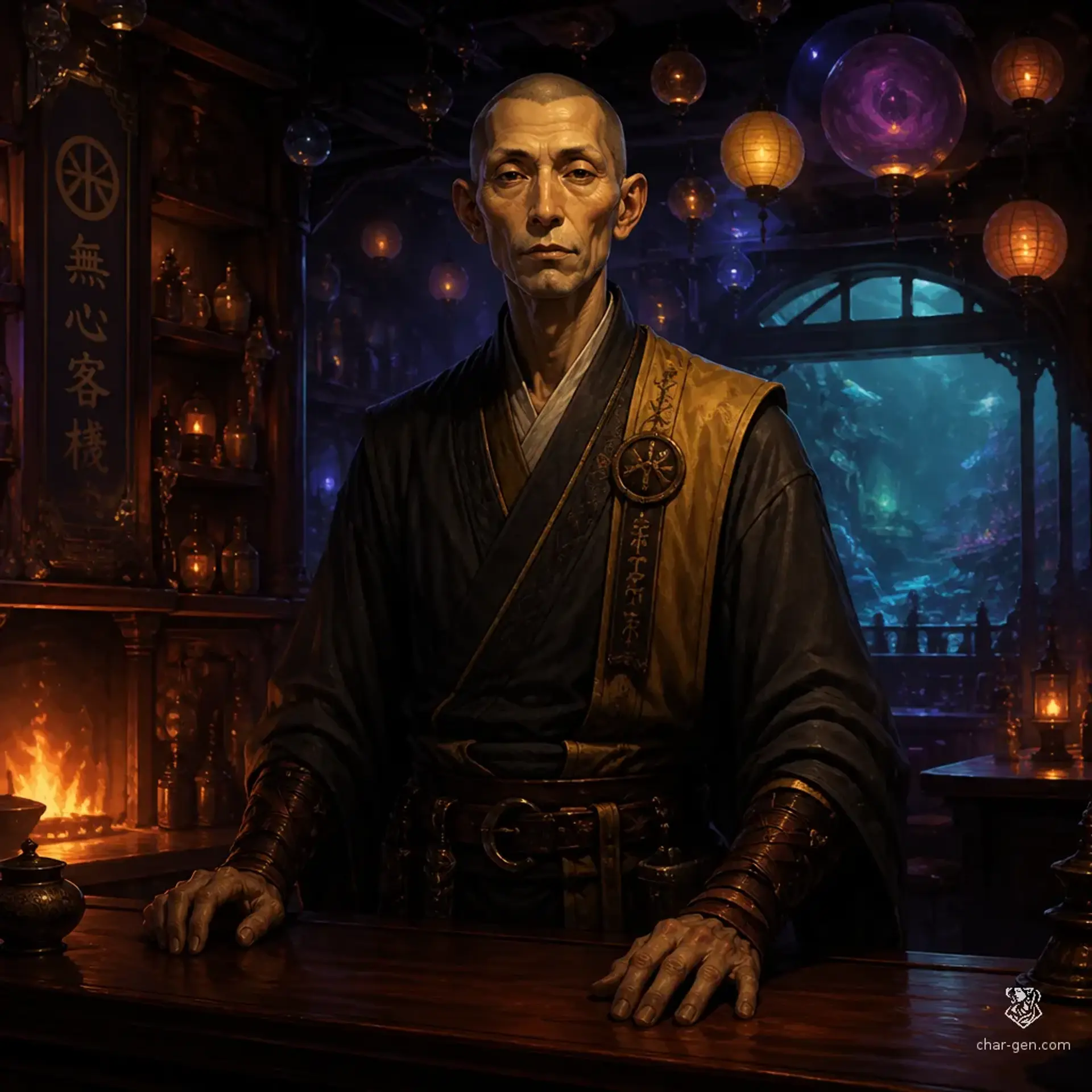 The Astral Anchor - AI-generated fantasy Tavern
