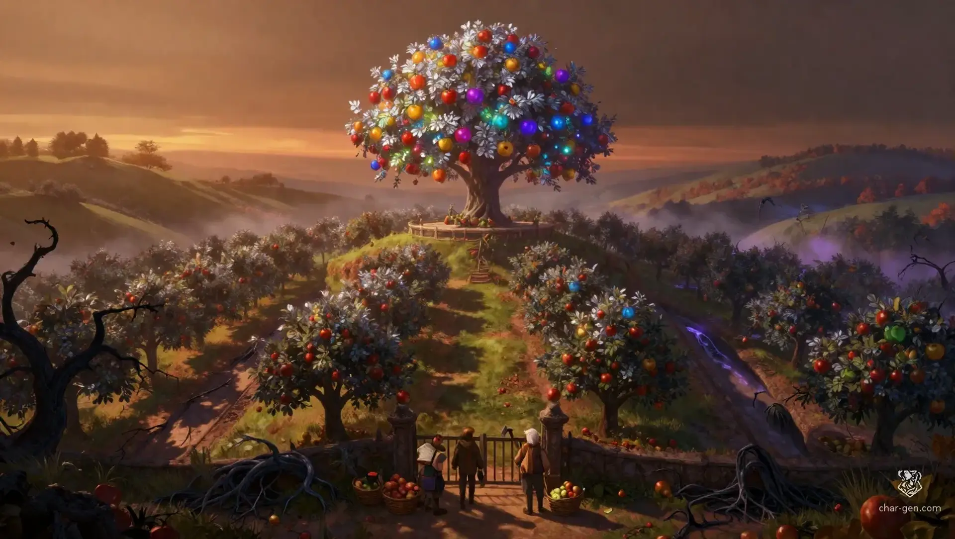 The Rainbow Tree Harvest