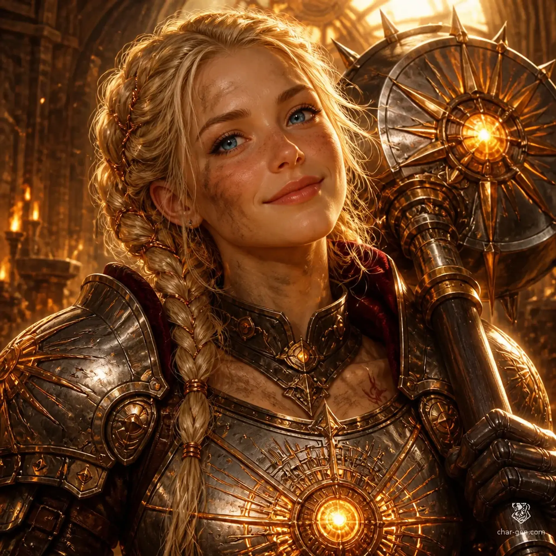 Kaelen Bright-Forge | Fantasy NPC Generated by CharGen
