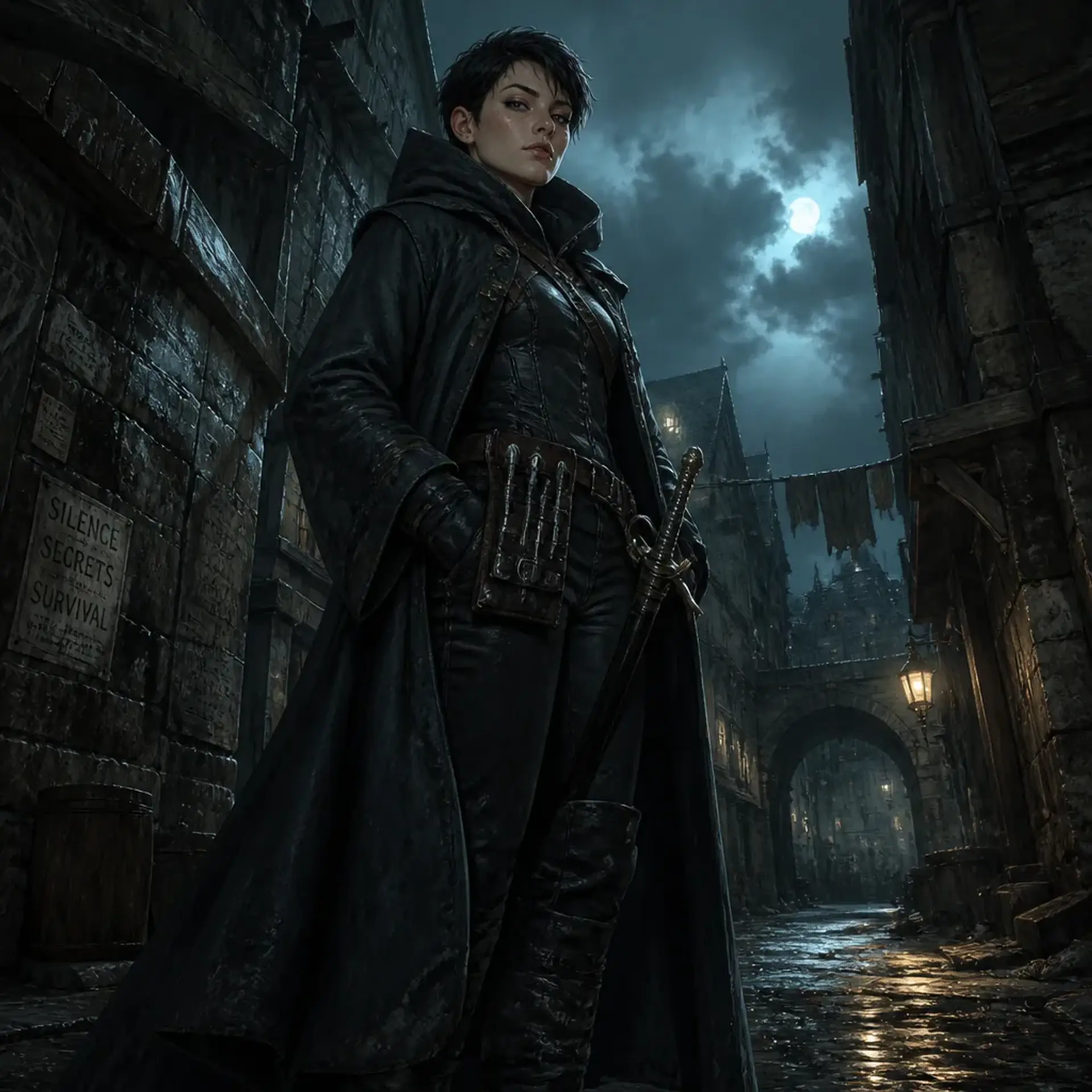 Eris - AI-generated fantasy Character