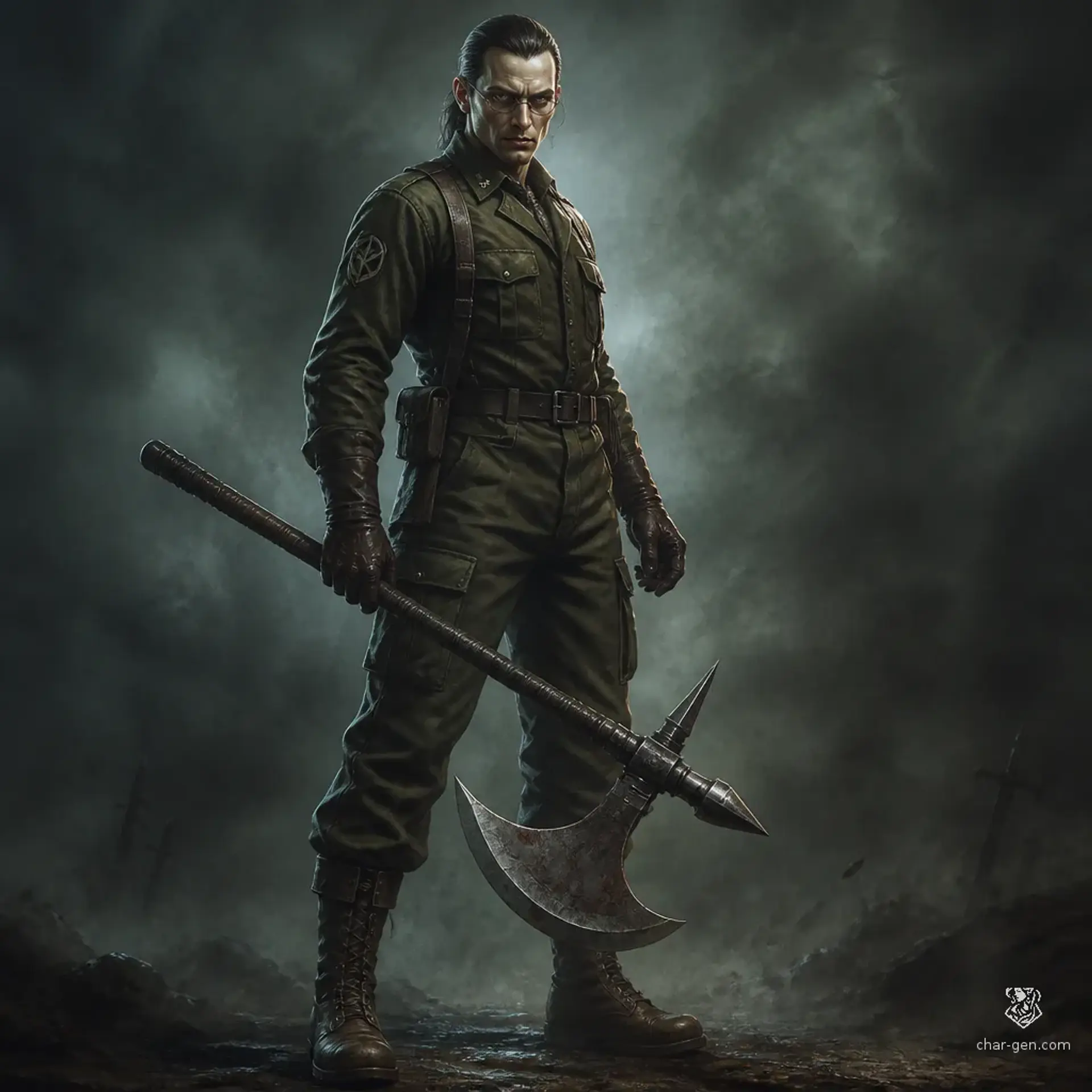 Garrick Vane - AI-generated fantasy Character