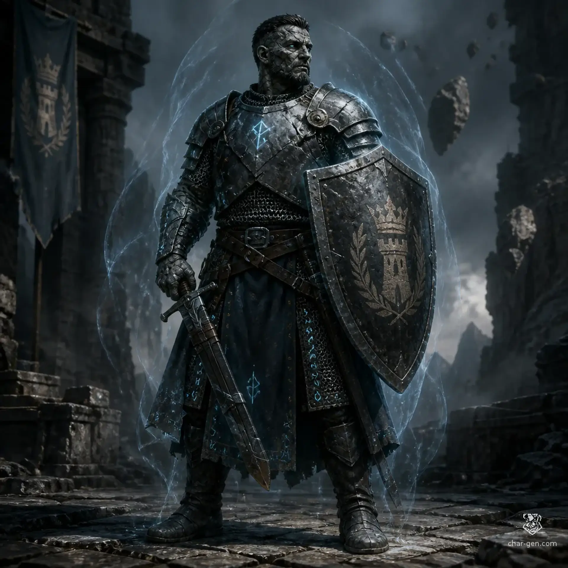 Kaelor Varr - AI-generated fantasy Character