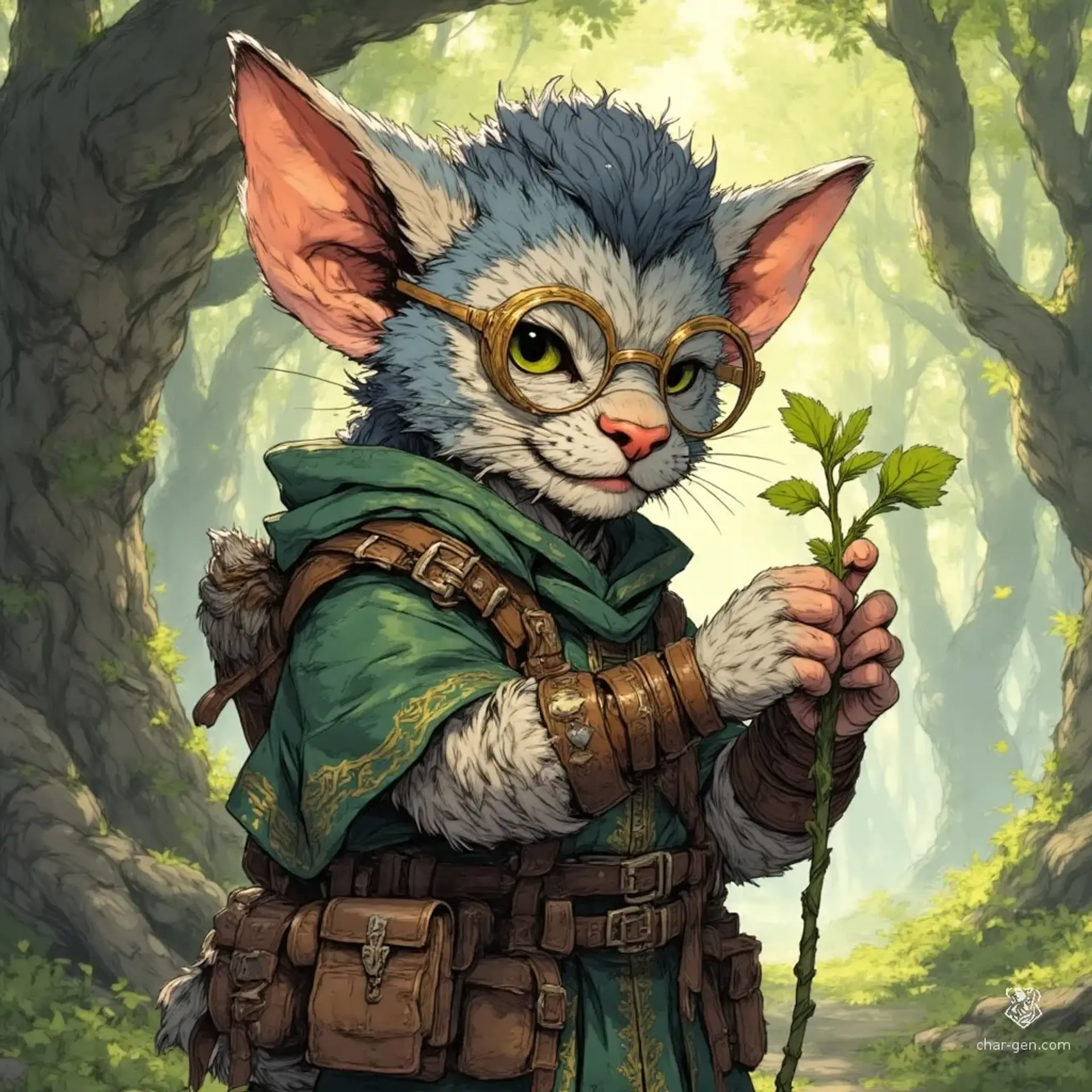 Firnel Thistlebranch - AI-generated fantasy NPC