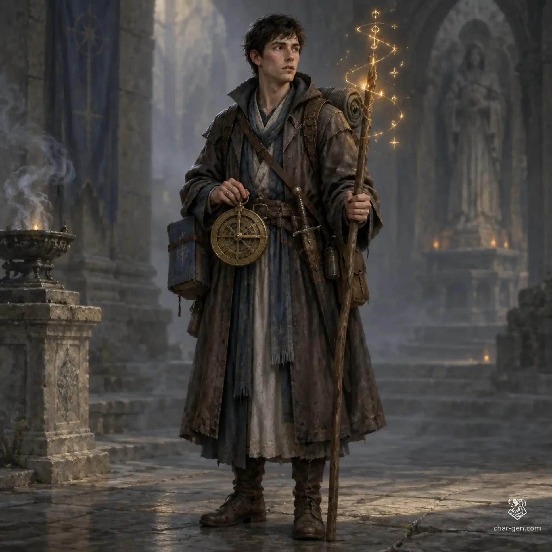 Emrys vixor - AI-generated fantasy Character