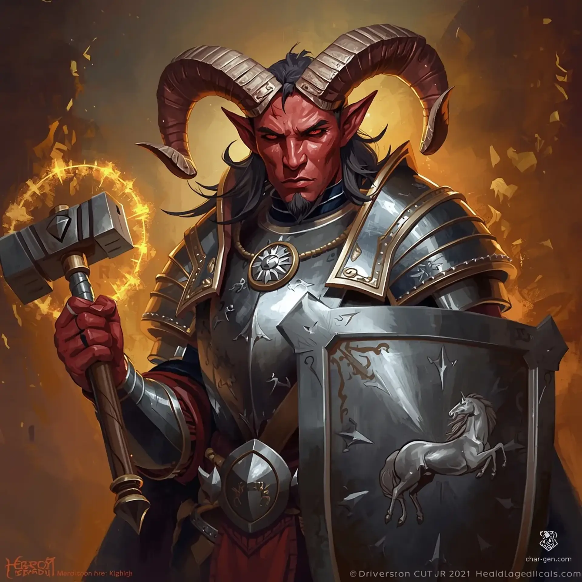 Merlin - AI-generated fantasy Character