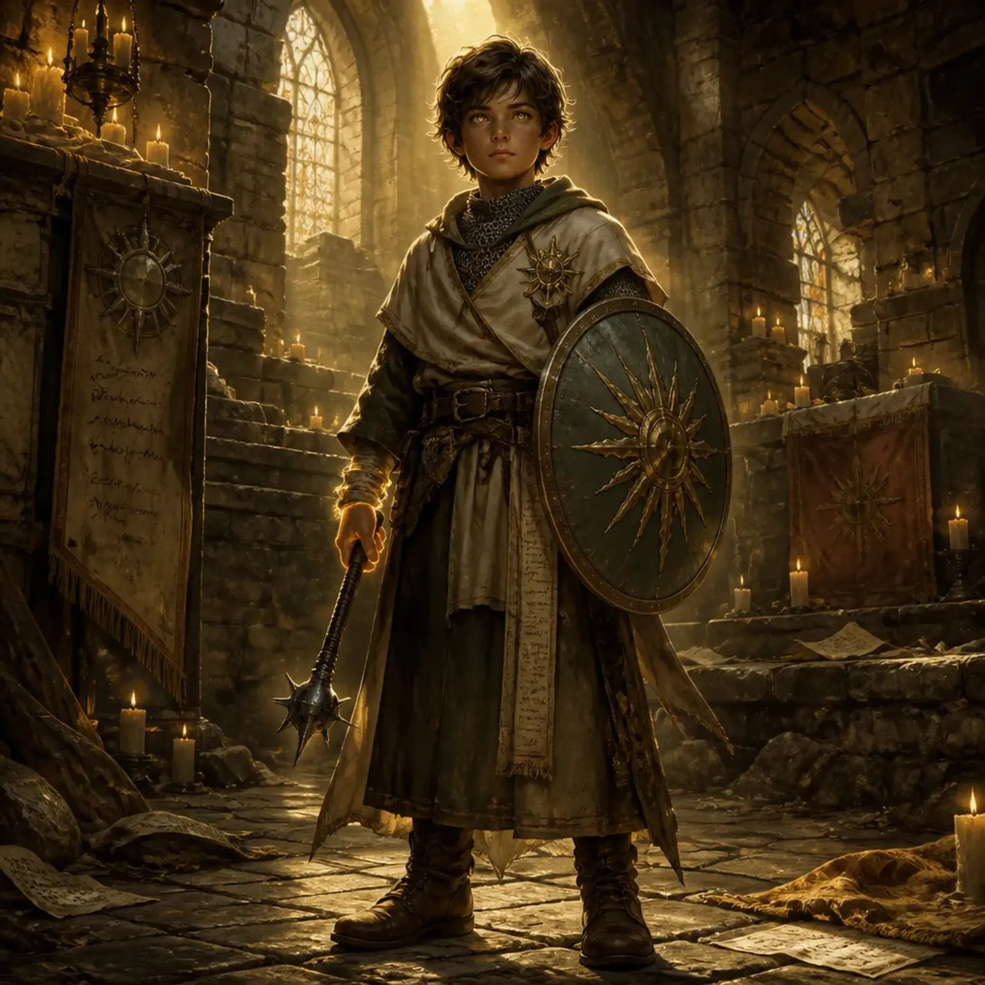 Kjart Vesk - AI-generated fantasy Character