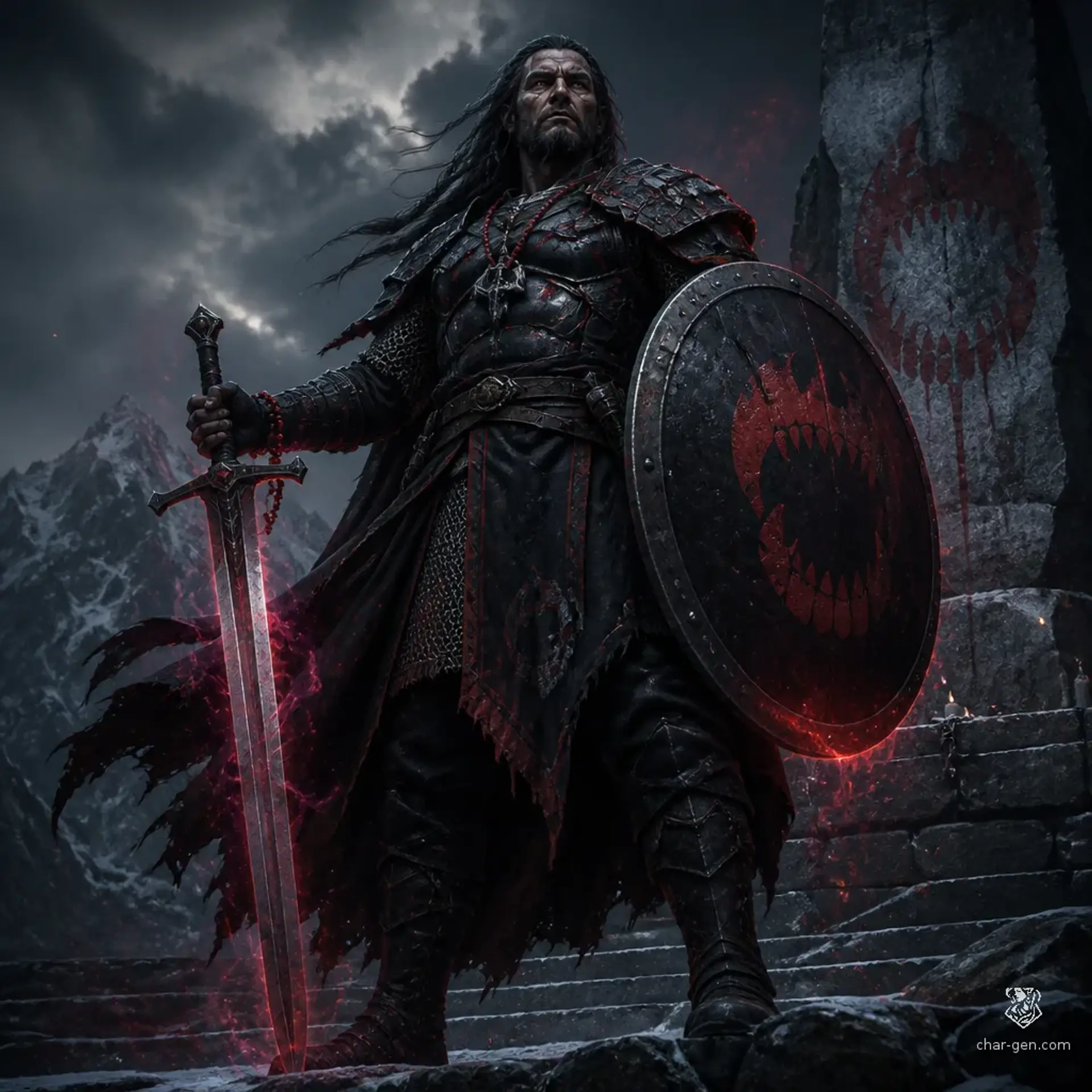 Venrik Hexkata - AI-generated fantasy Character