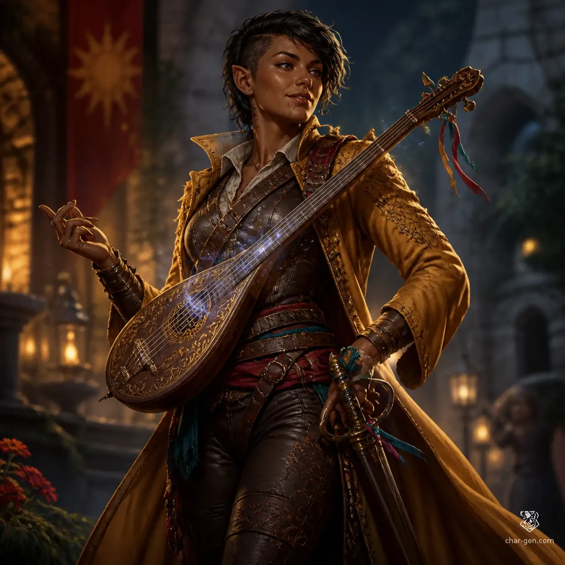 Veyra Fallowmere - AI-generated fantasy Character