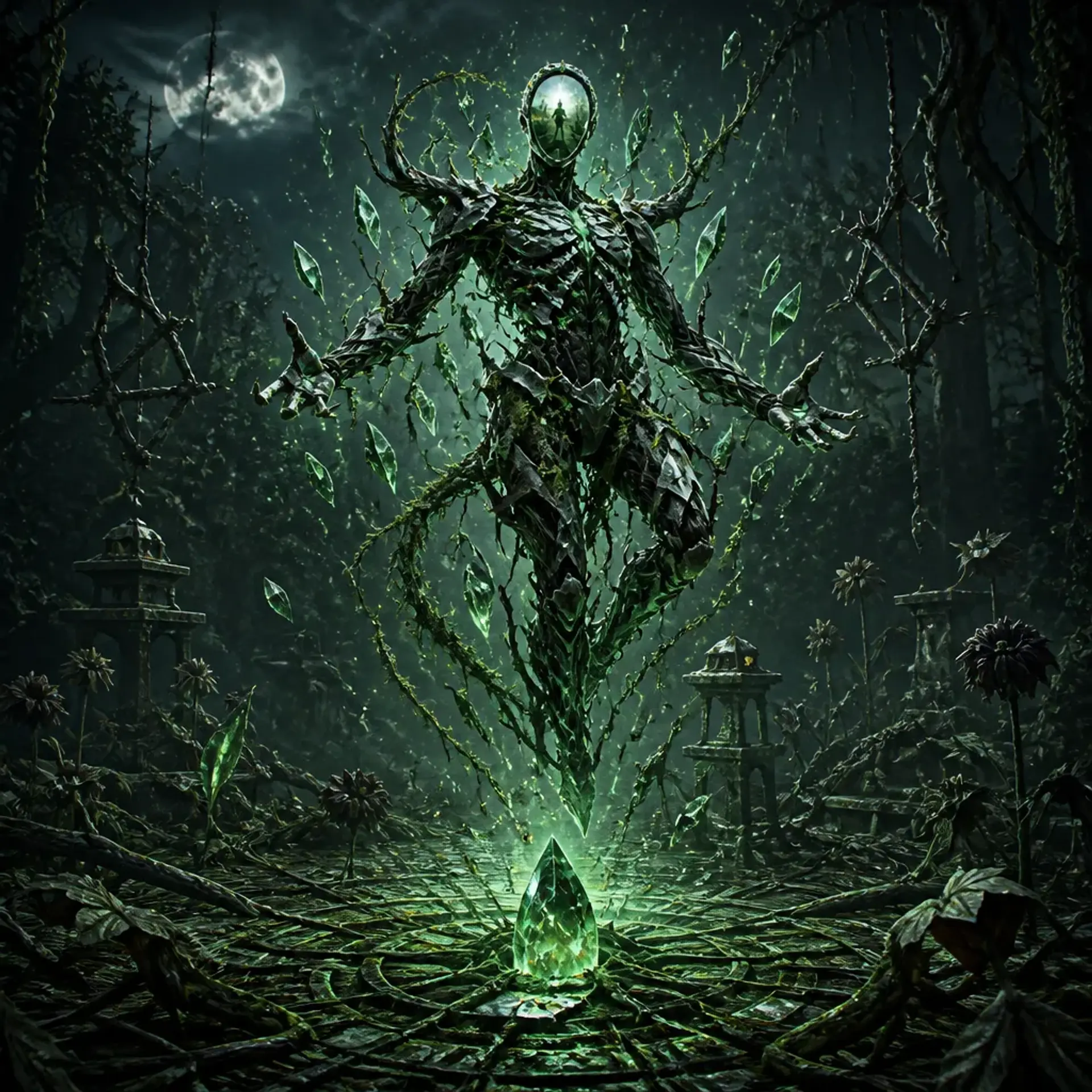 Shard Echo - AI-generated fantasy Monster